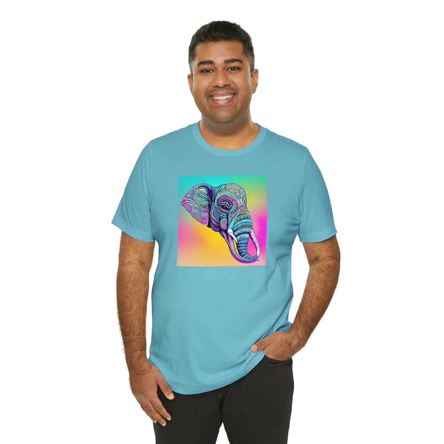 Hypnotic Elephant Head Tee