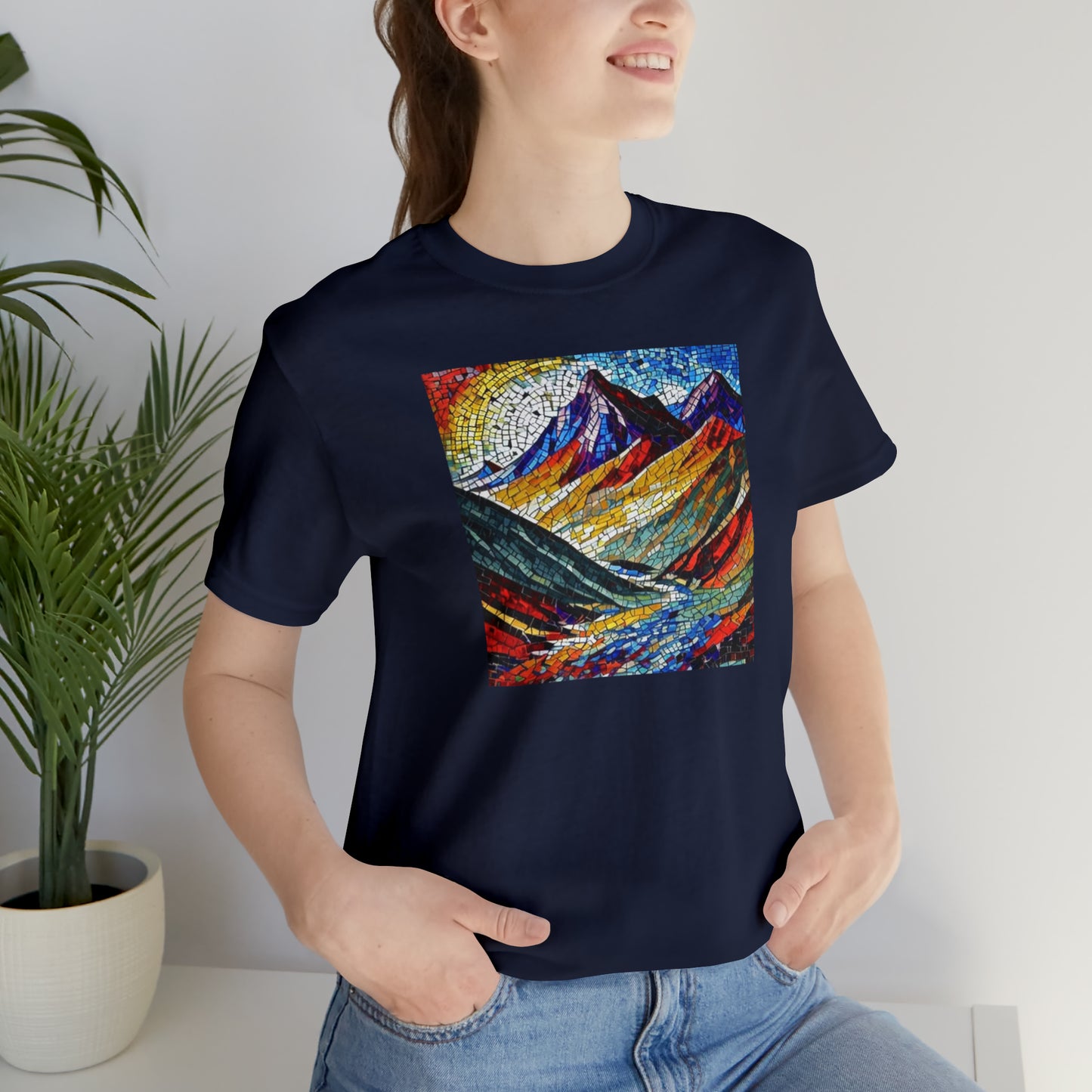 Mosaic Mountains Tee