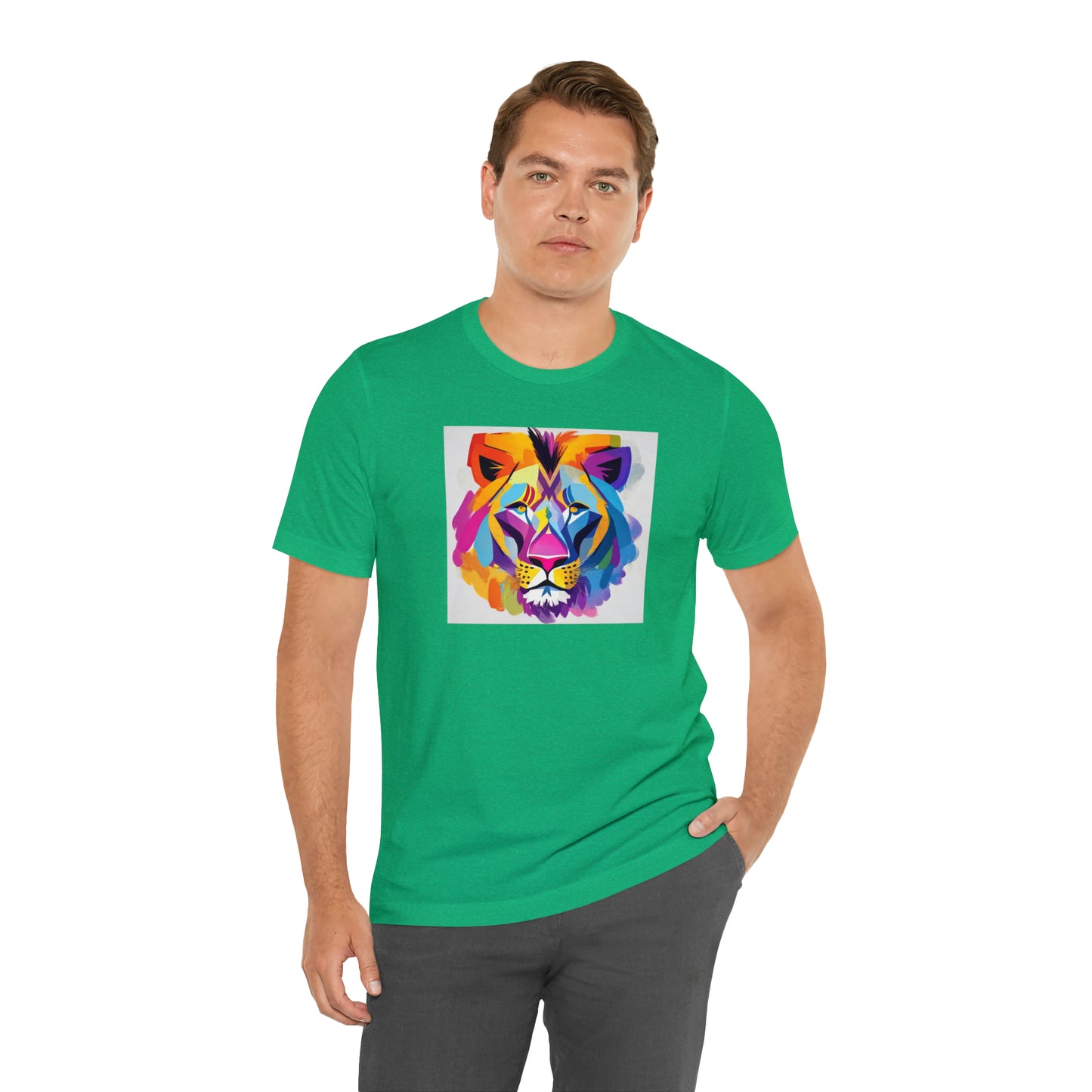 Lion Color Block Tee