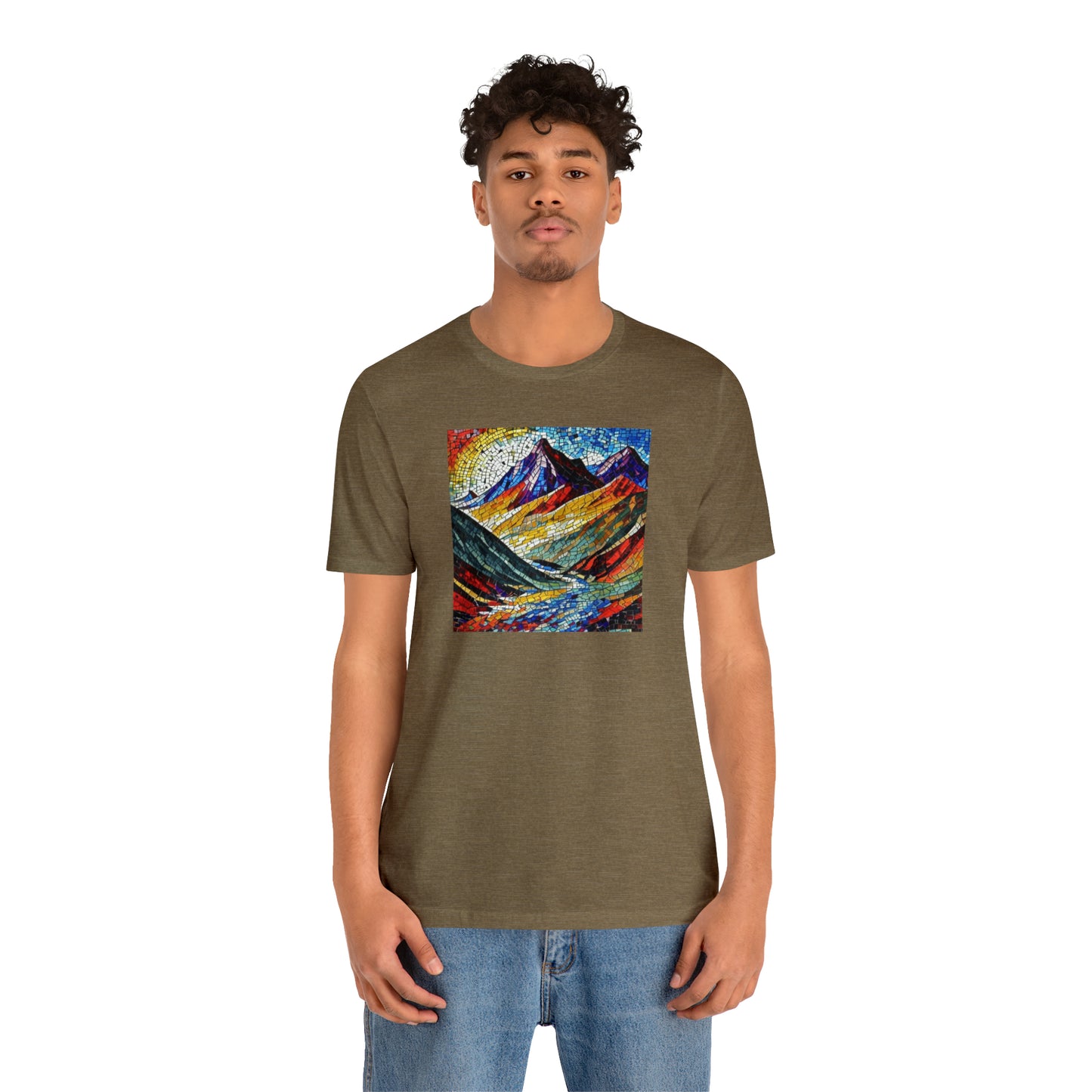 Mosaic Mountains Tee