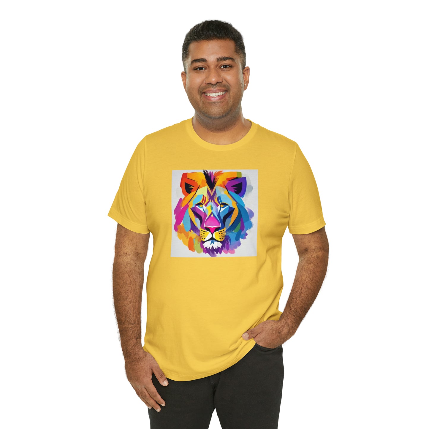 Lion Color Block Tee