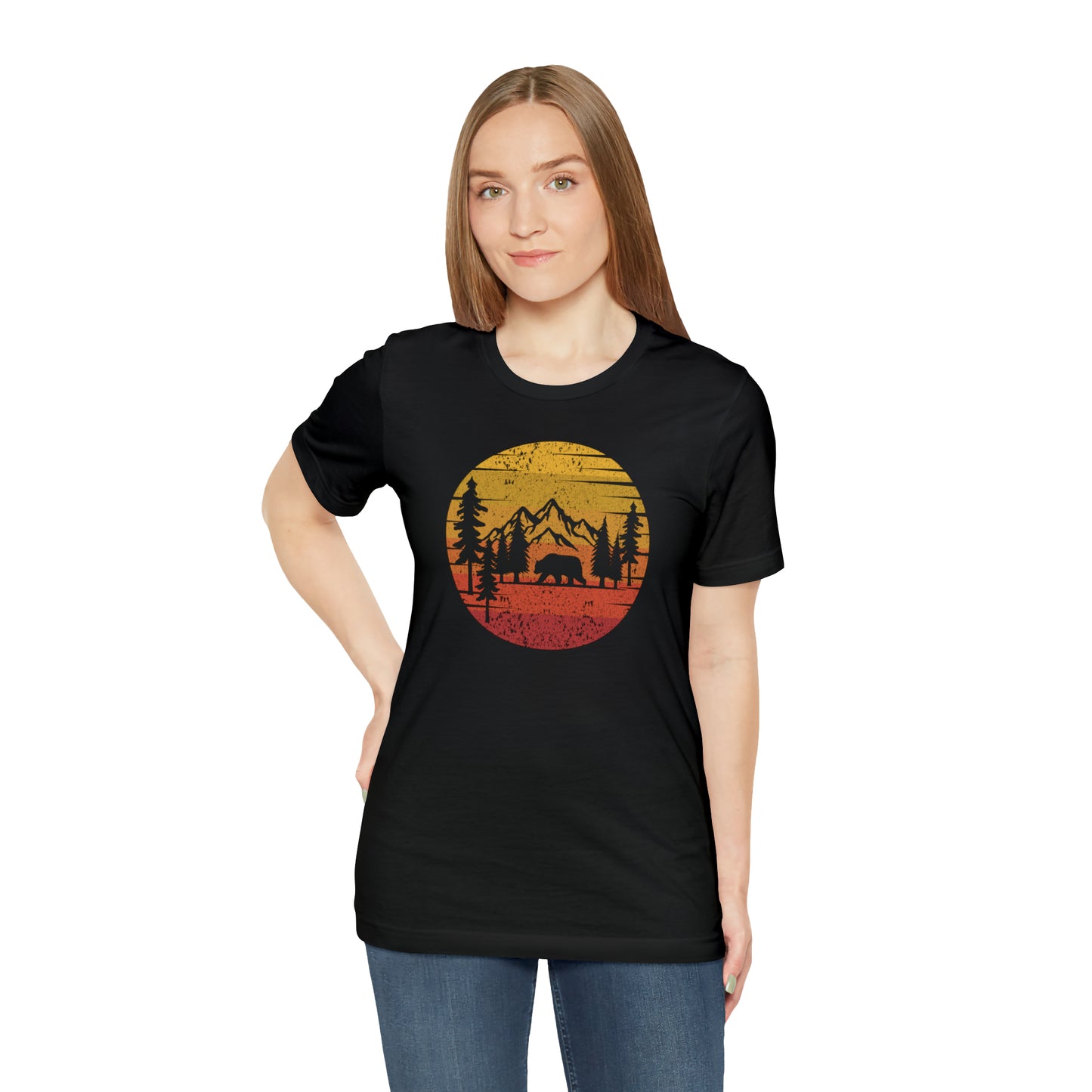 Sunset Bear Tee