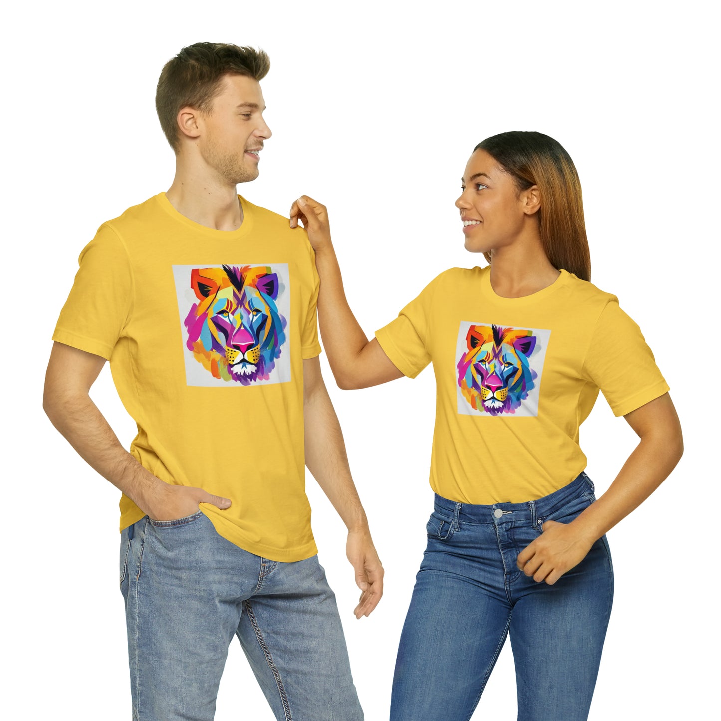 Lion Color Block Tee