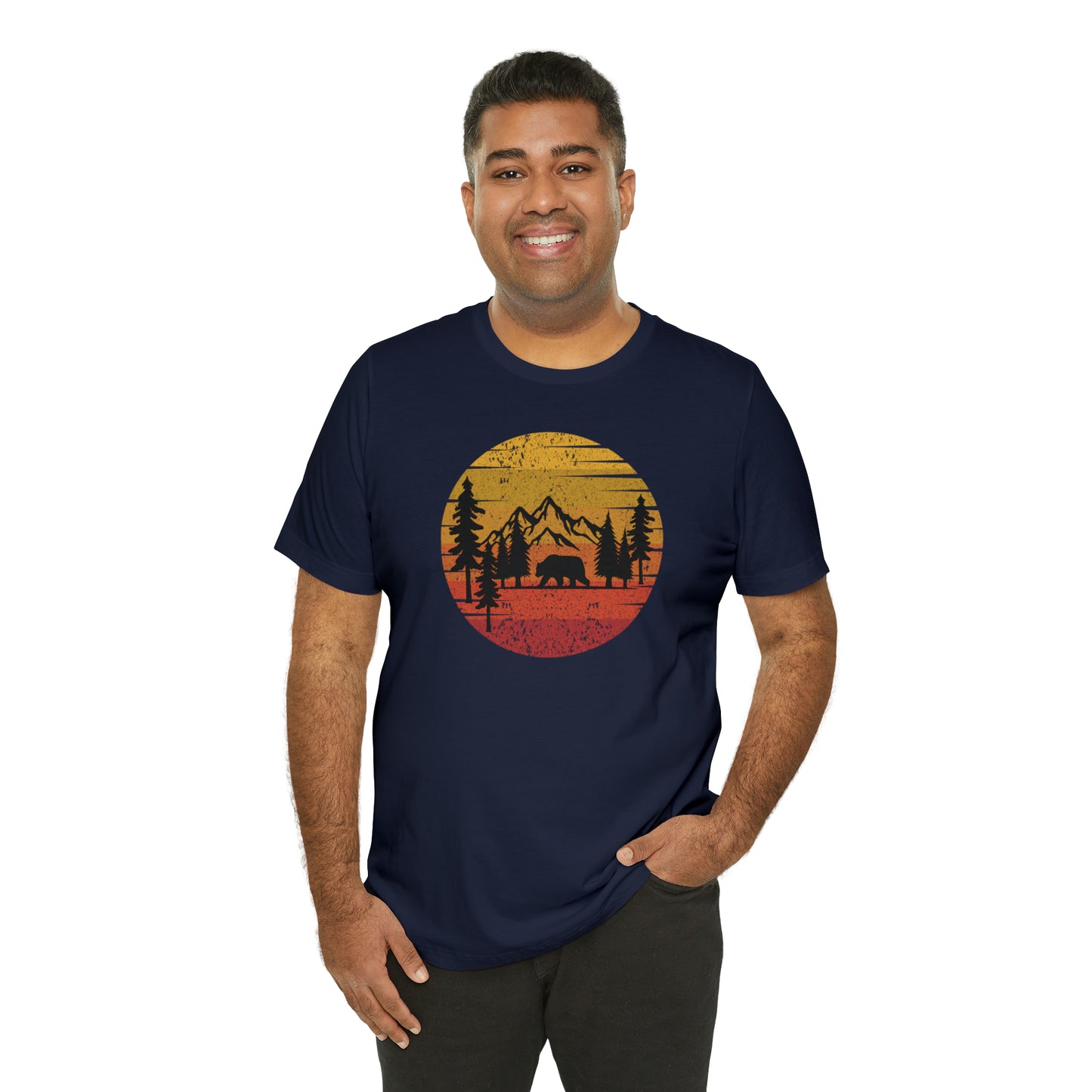 Sunset Bear Tee