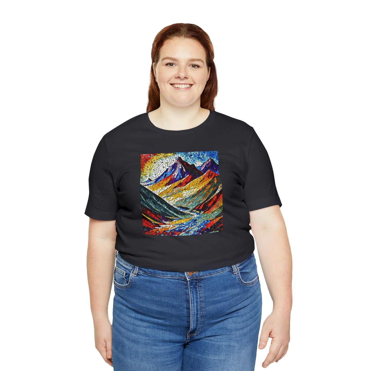 Mosaic Mountains Tee