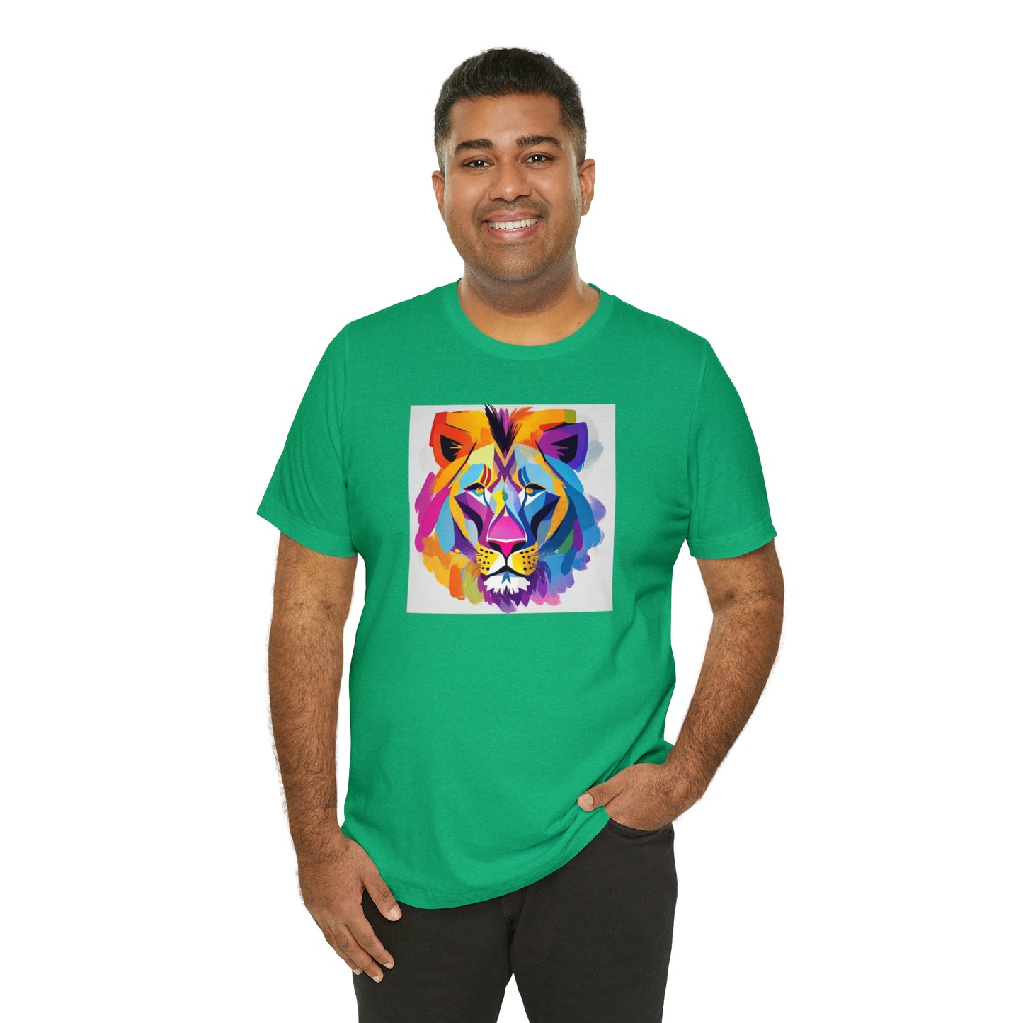 Lion Color Block Tee