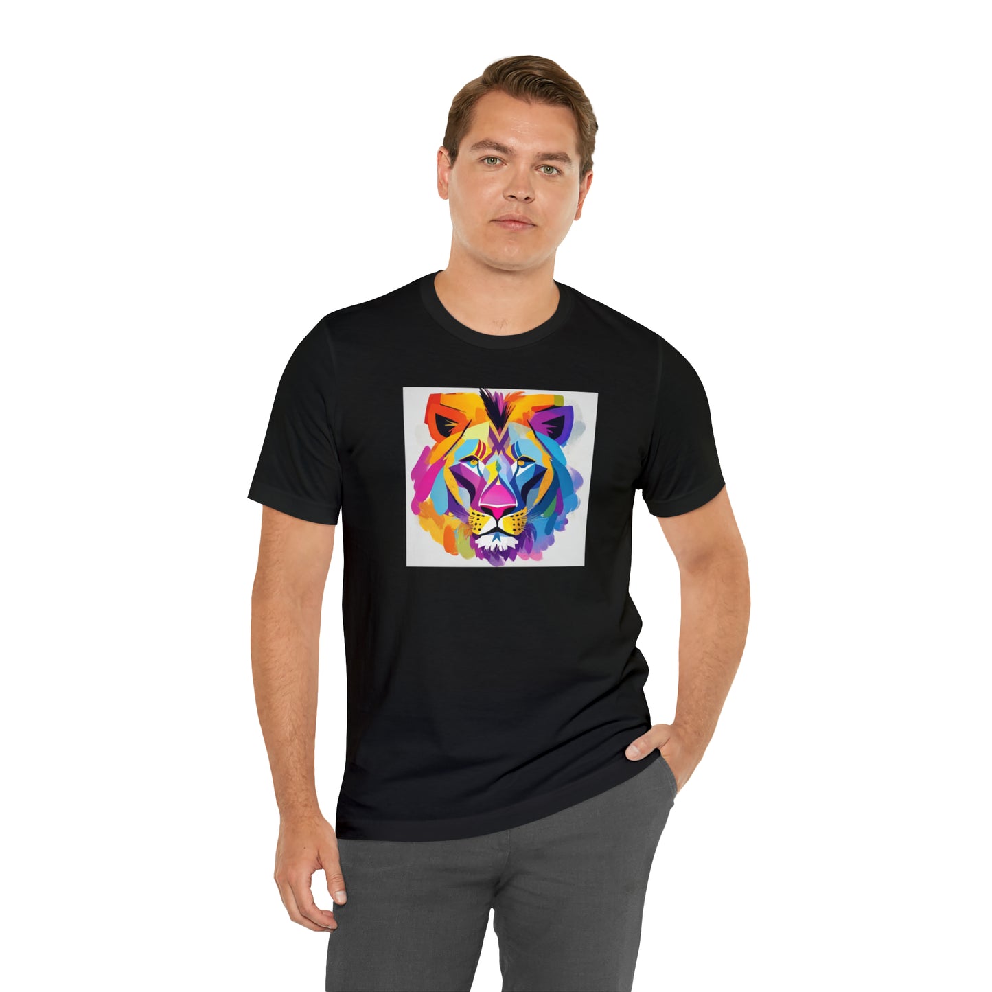 Lion Color Block Tee