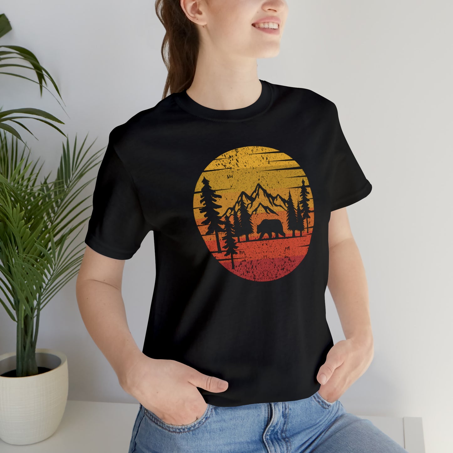 Sunset Bear Tee