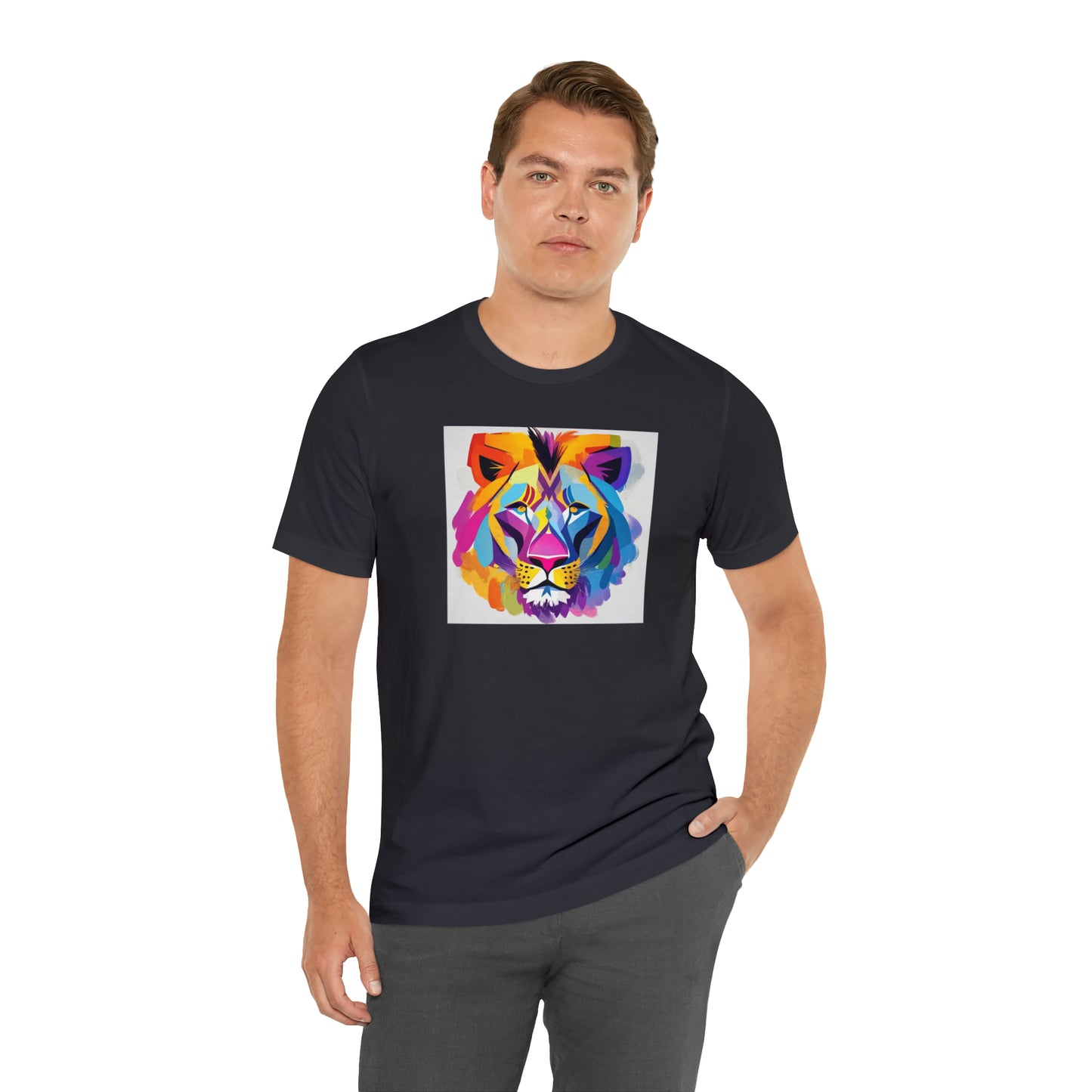 Lion Color Block Tee