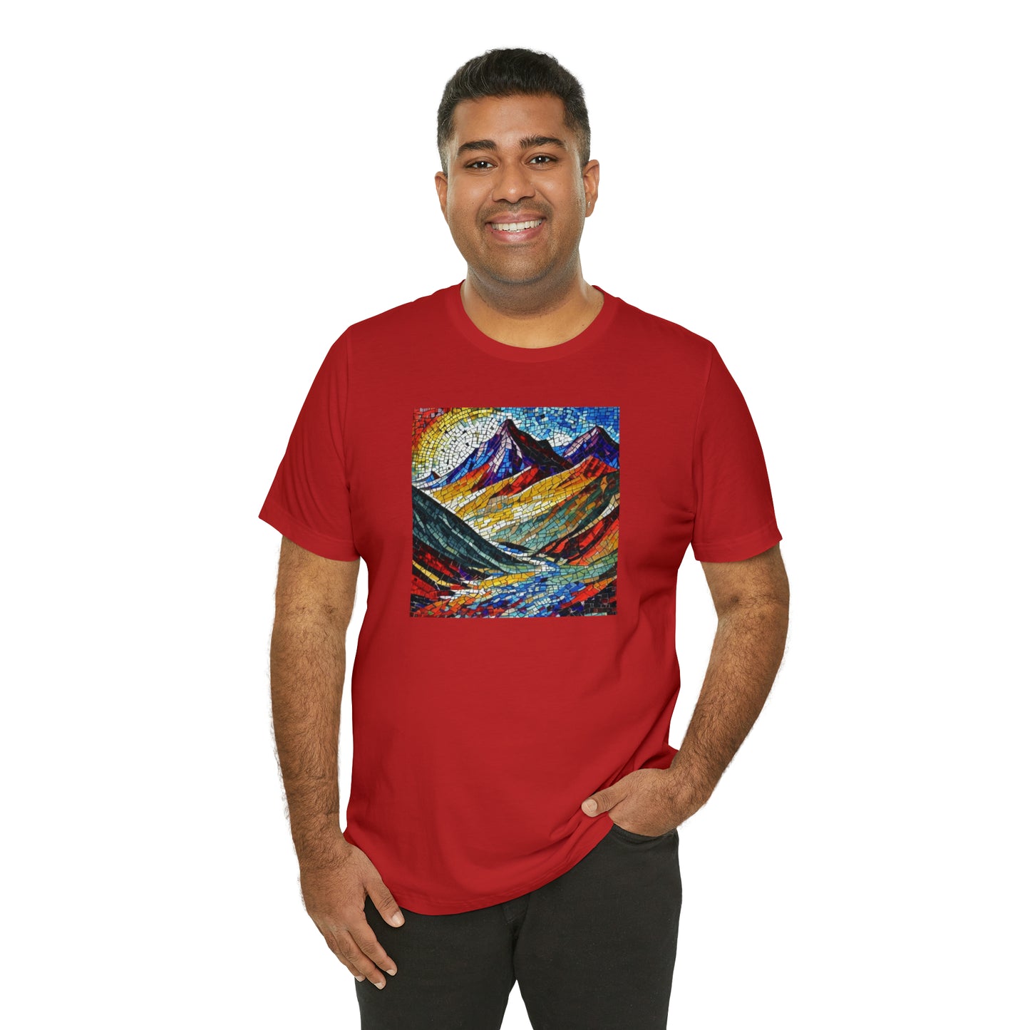 Mosaic Mountains Tee