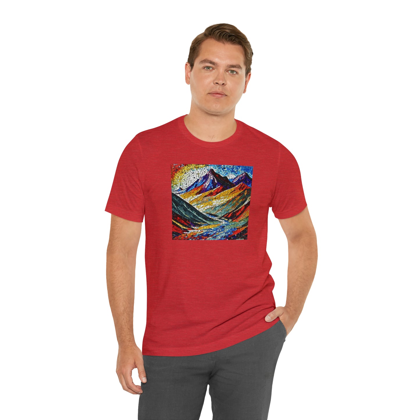 Mosaic Mountains Tee