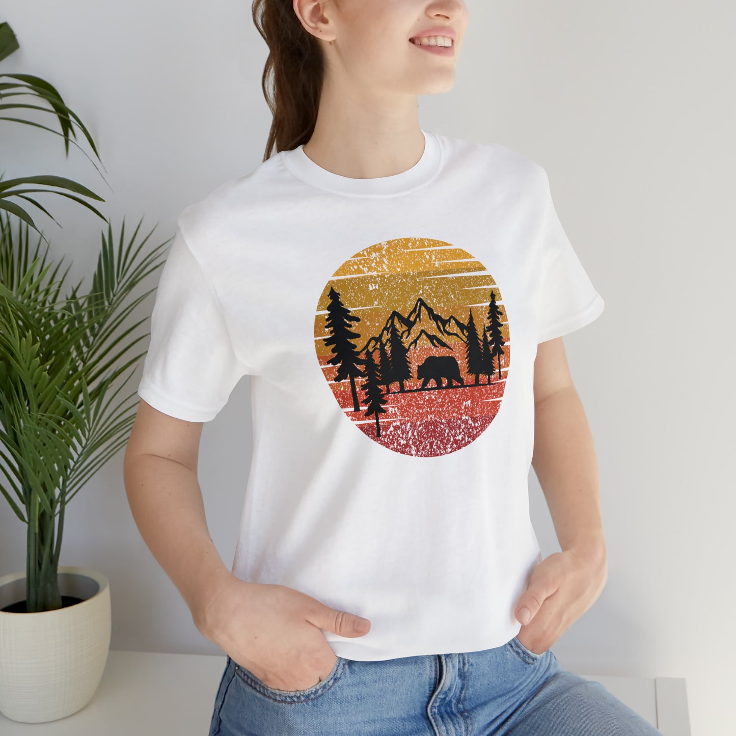 Sunset Bear Tee