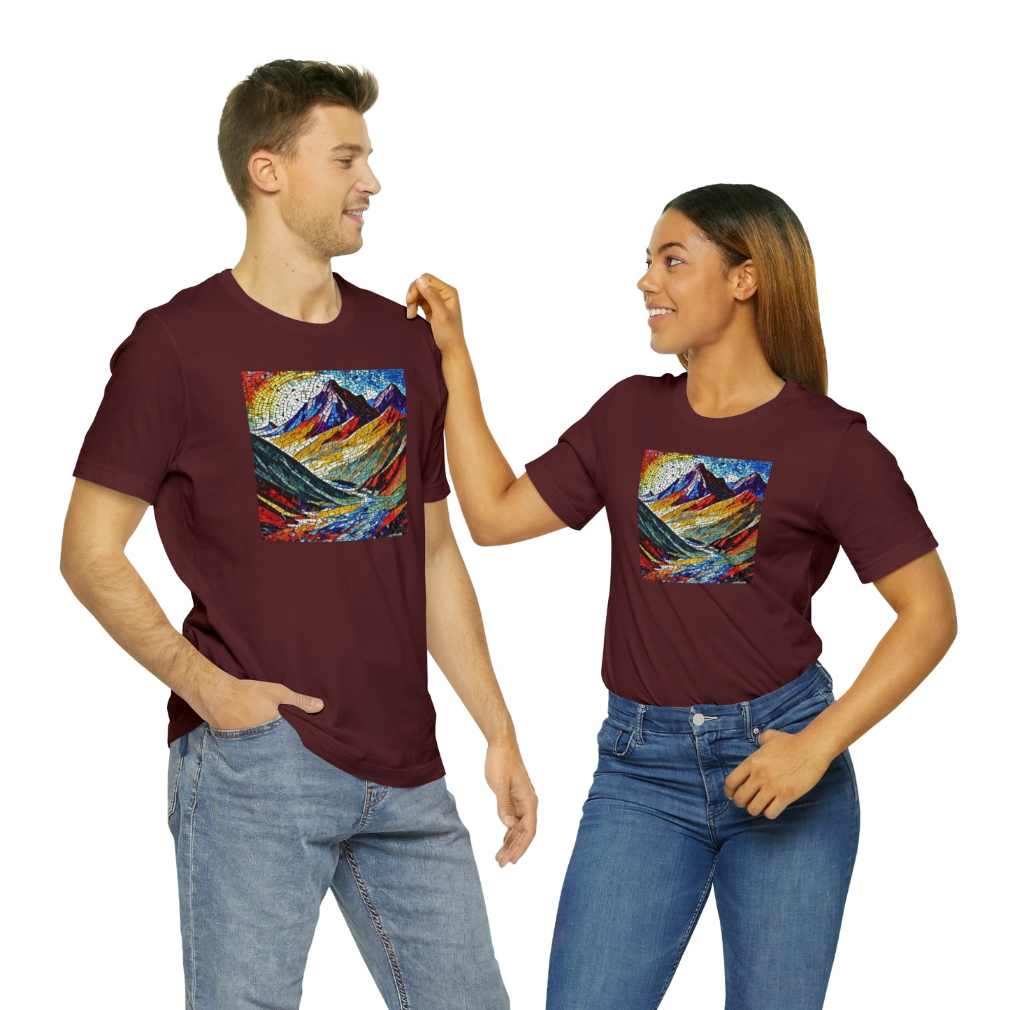 Mosaic Mountains Tee