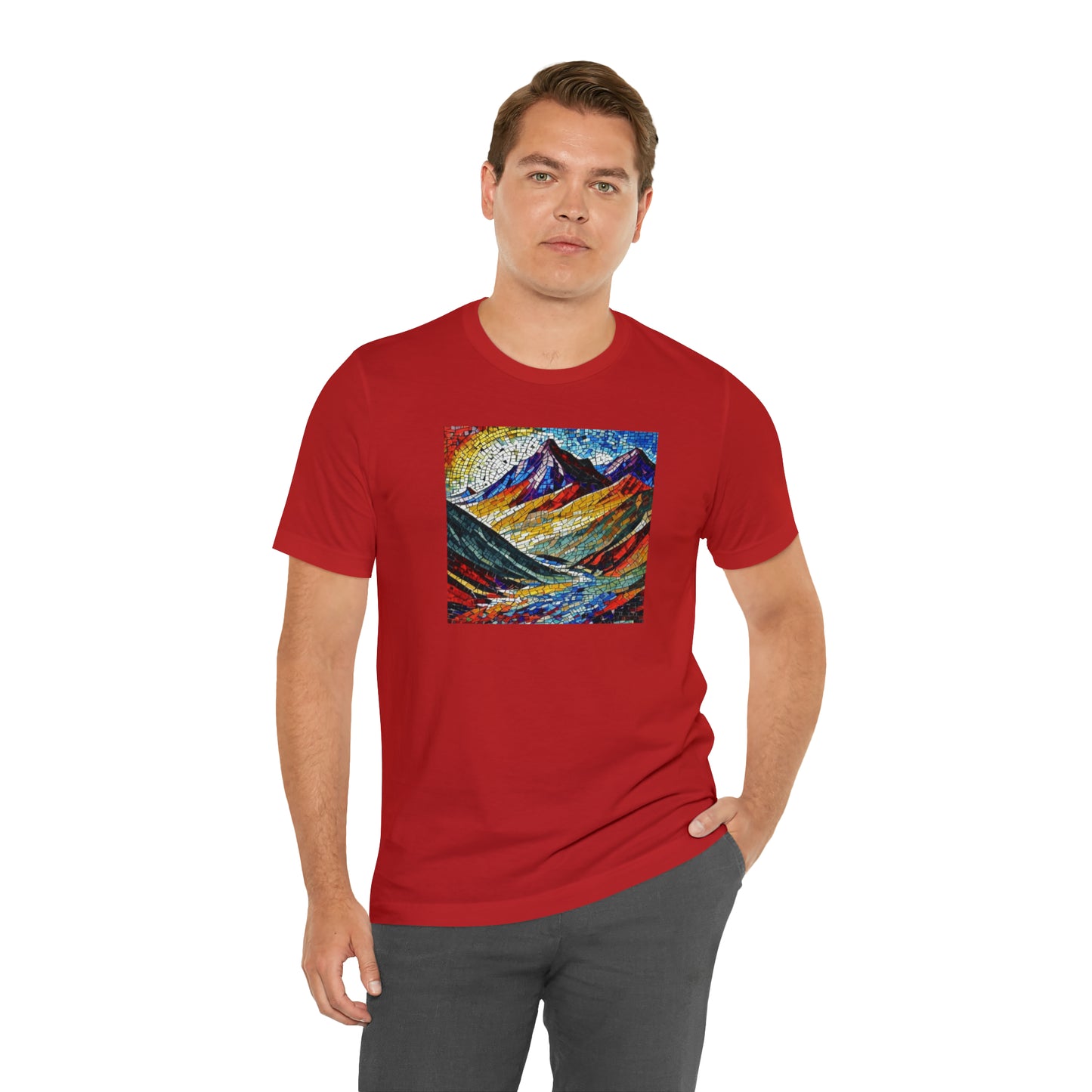 Mosaic Mountains Tee