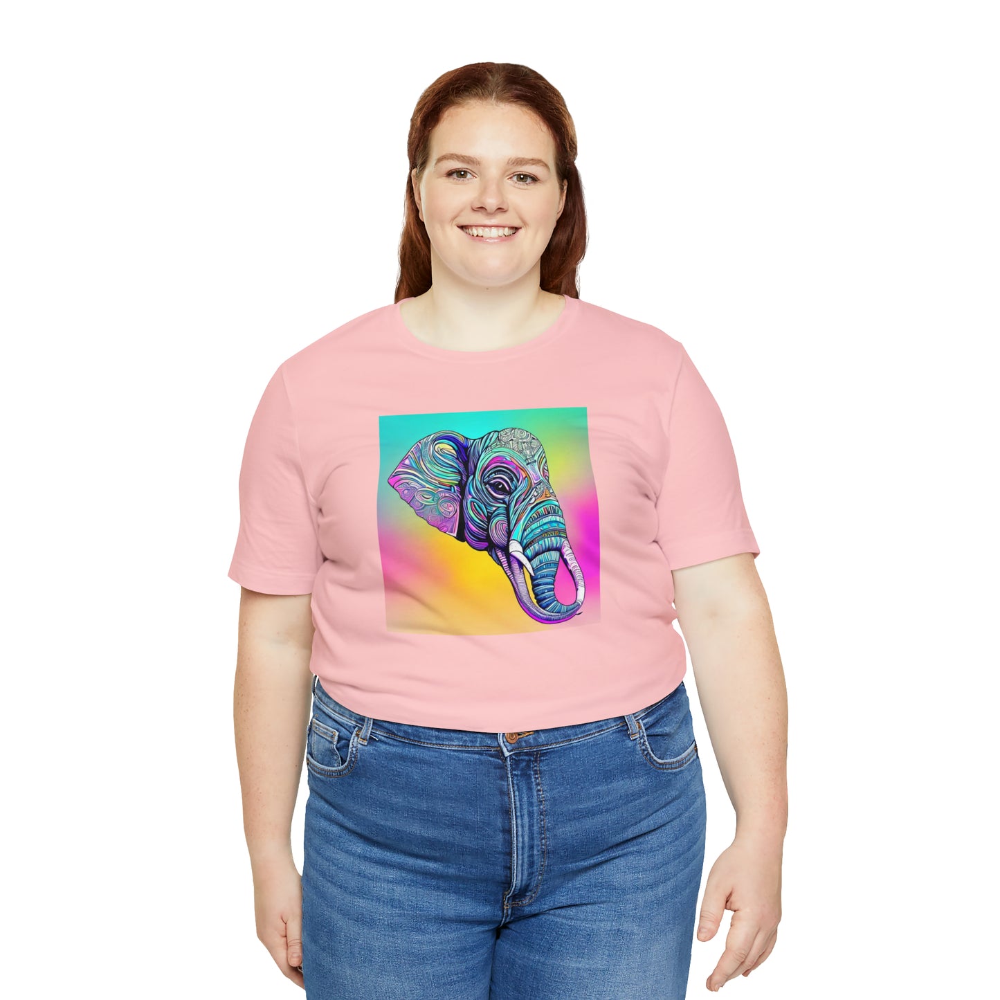 Hypnotic Elephant Head Tee