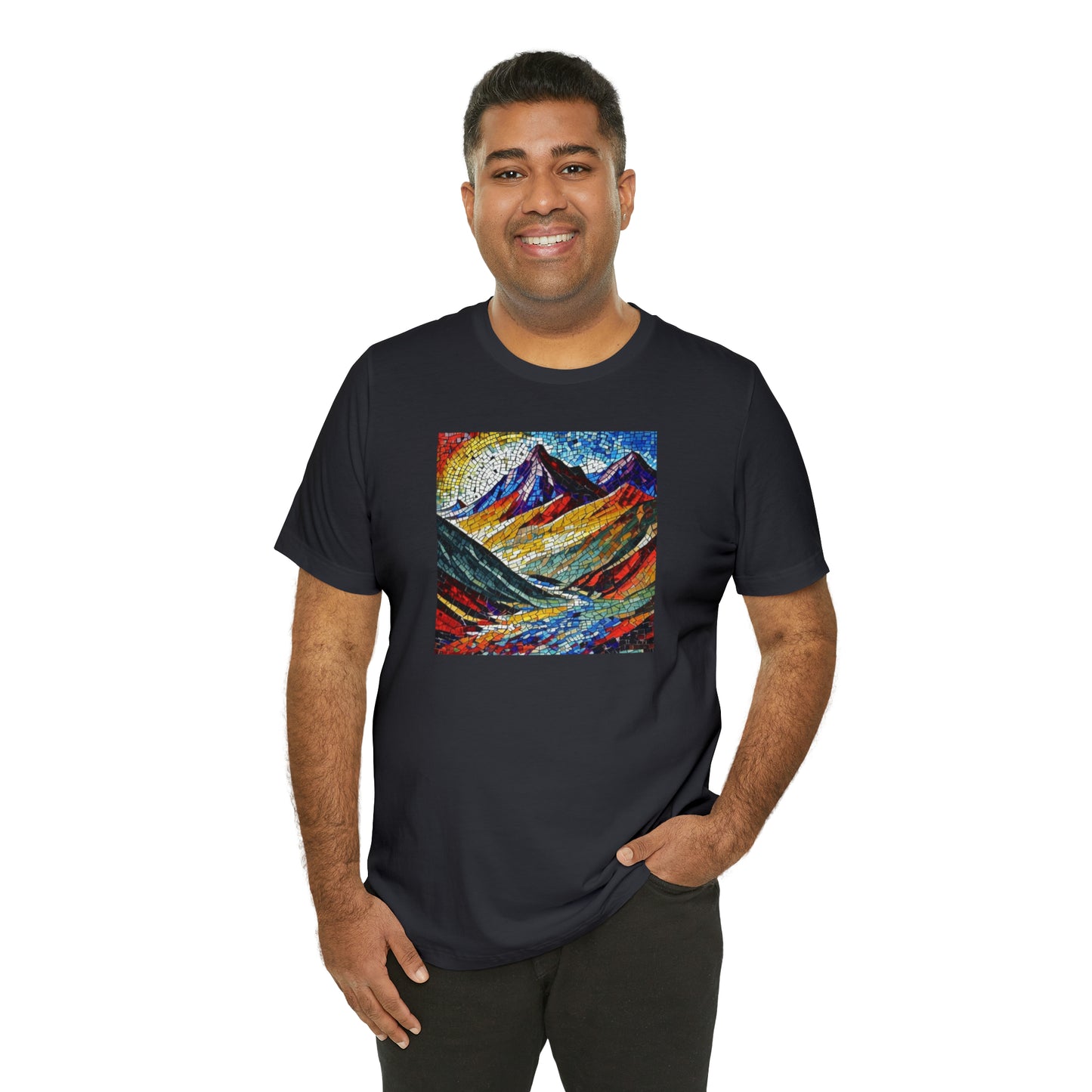 Mosaic Mountains Tee