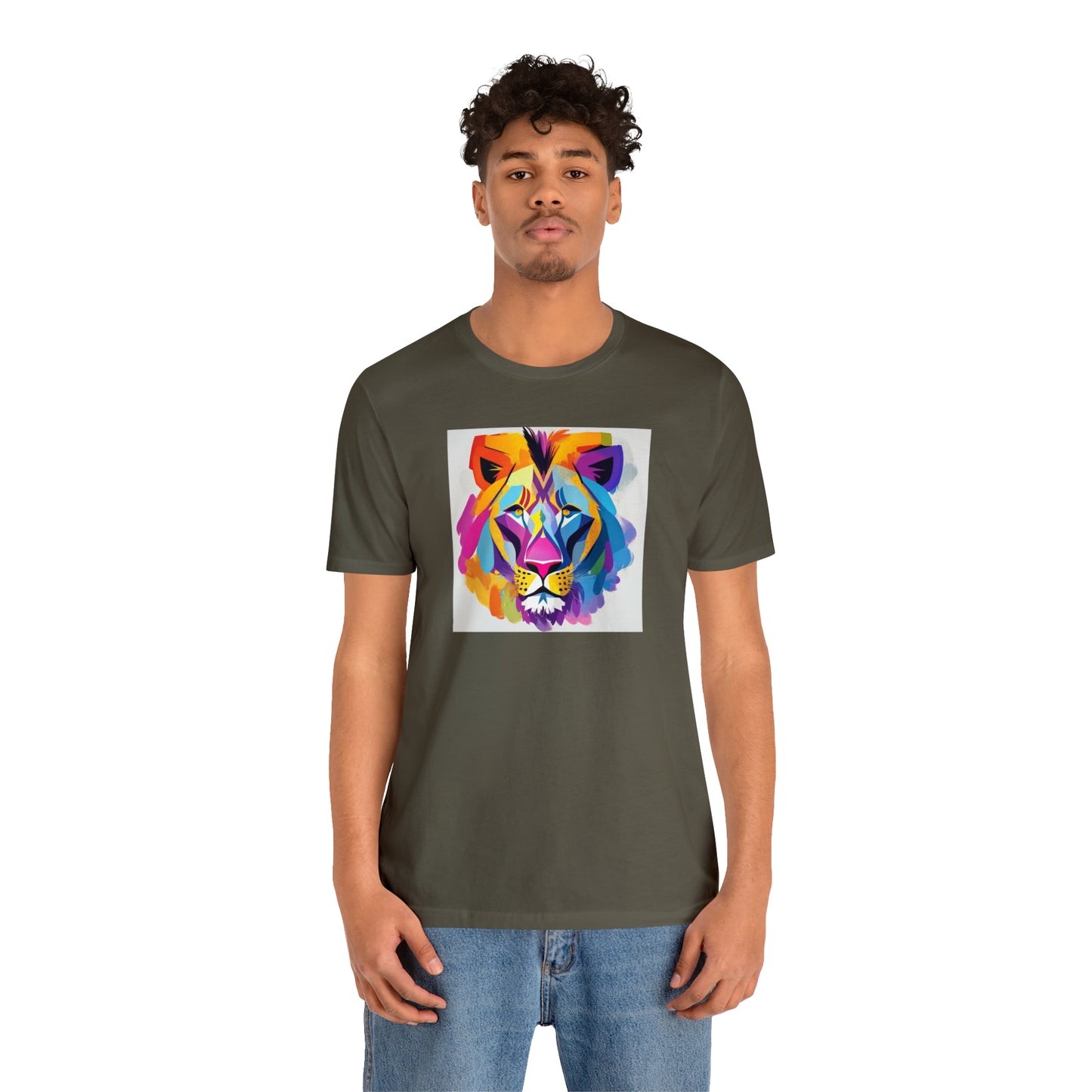 Lion Color Block Tee