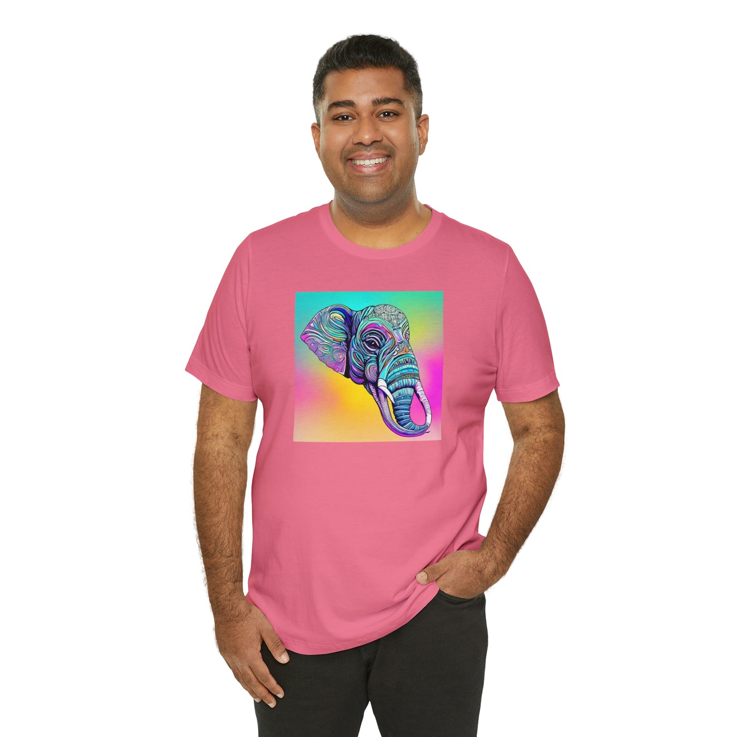 Hypnotic Elephant Head Tee