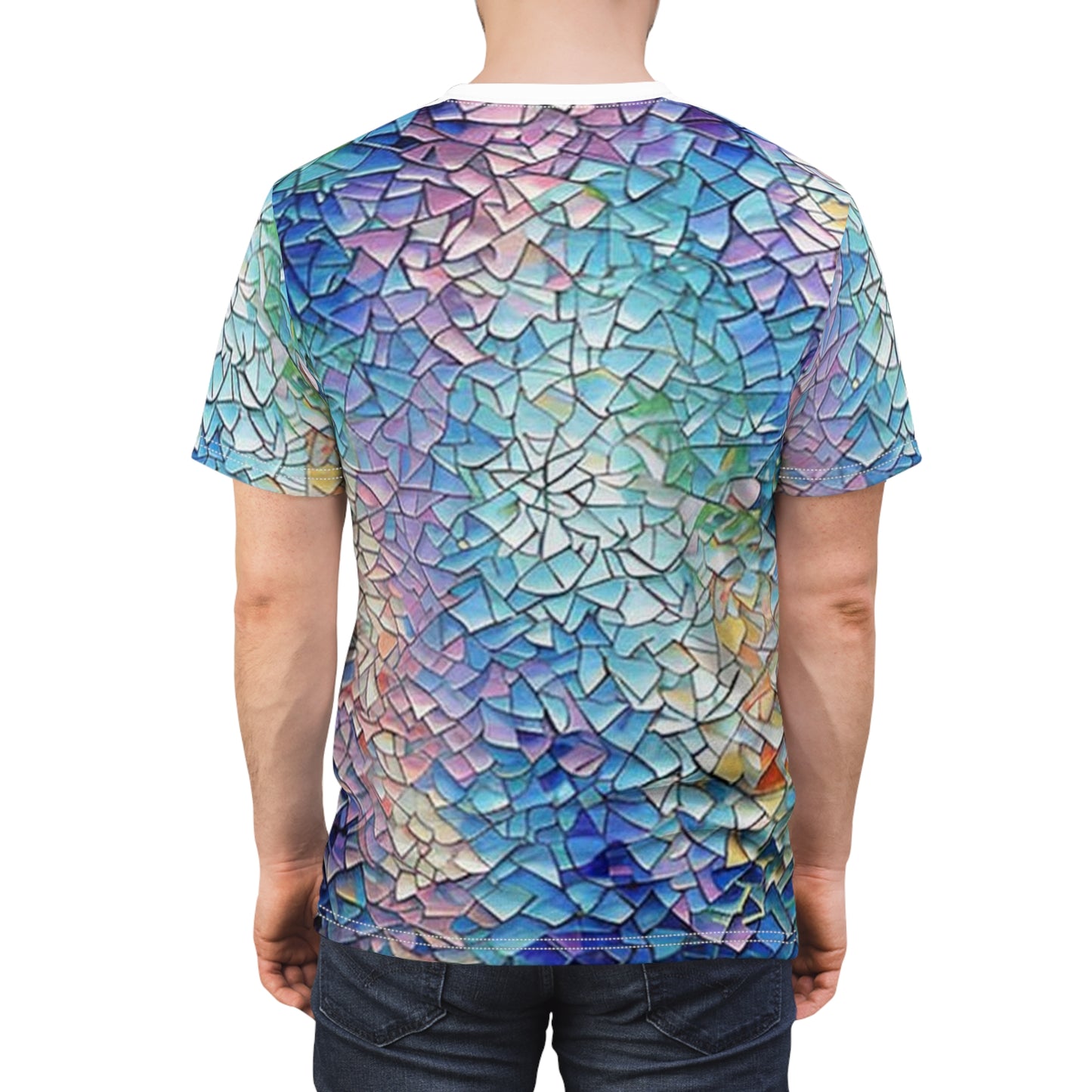 Pastel Mosaic Tee (AOP)
