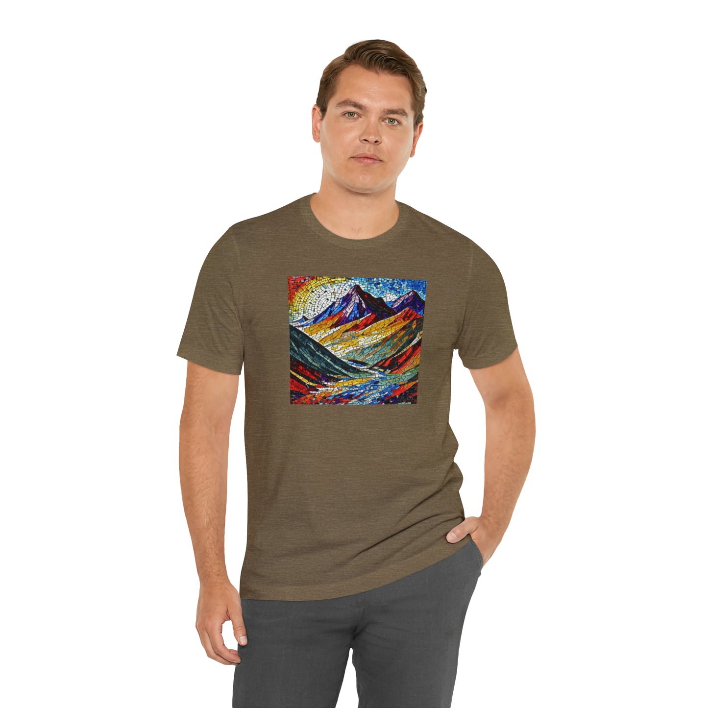 Mosaic Mountains Tee