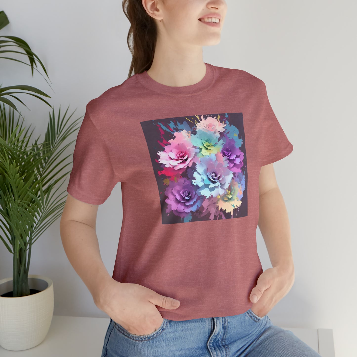 Watercolor Flowers Tee