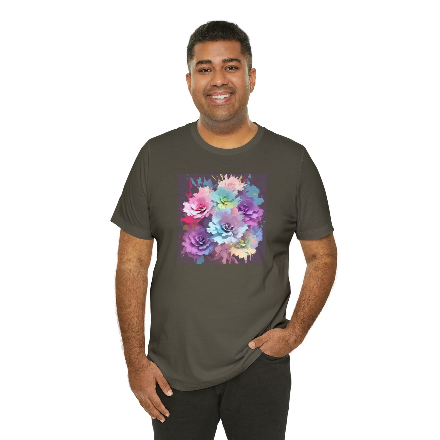 Watercolor Flowers Tee