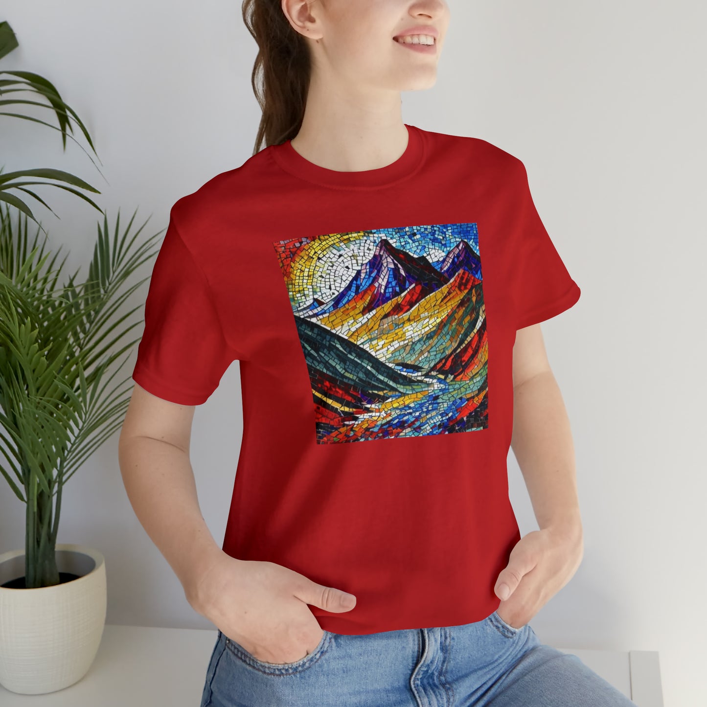 Mosaic Mountains Tee