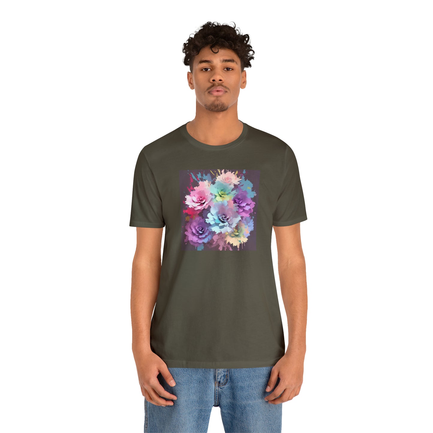 Watercolor Flowers Tee