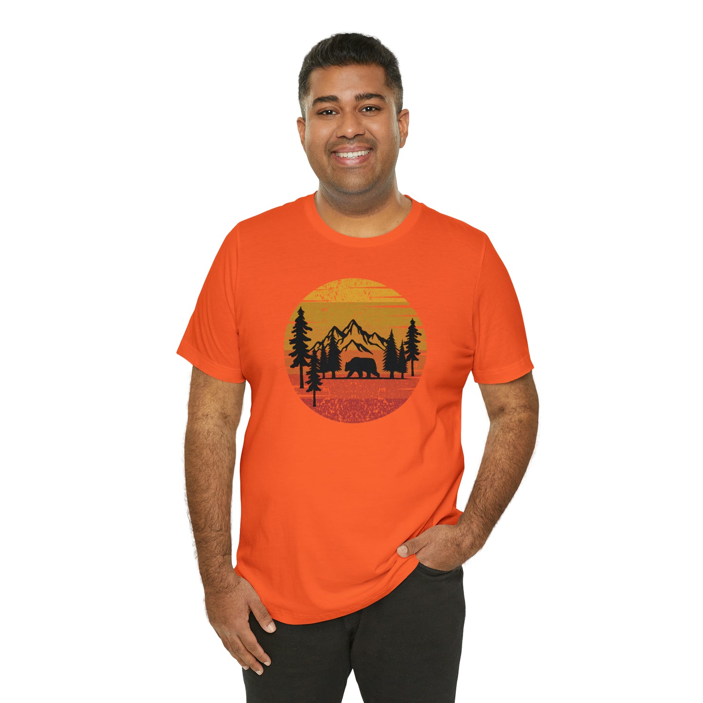 Sunset Bear Tee