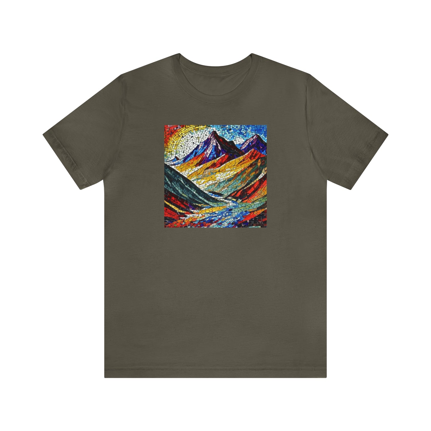 Mosaic Mountains Tee