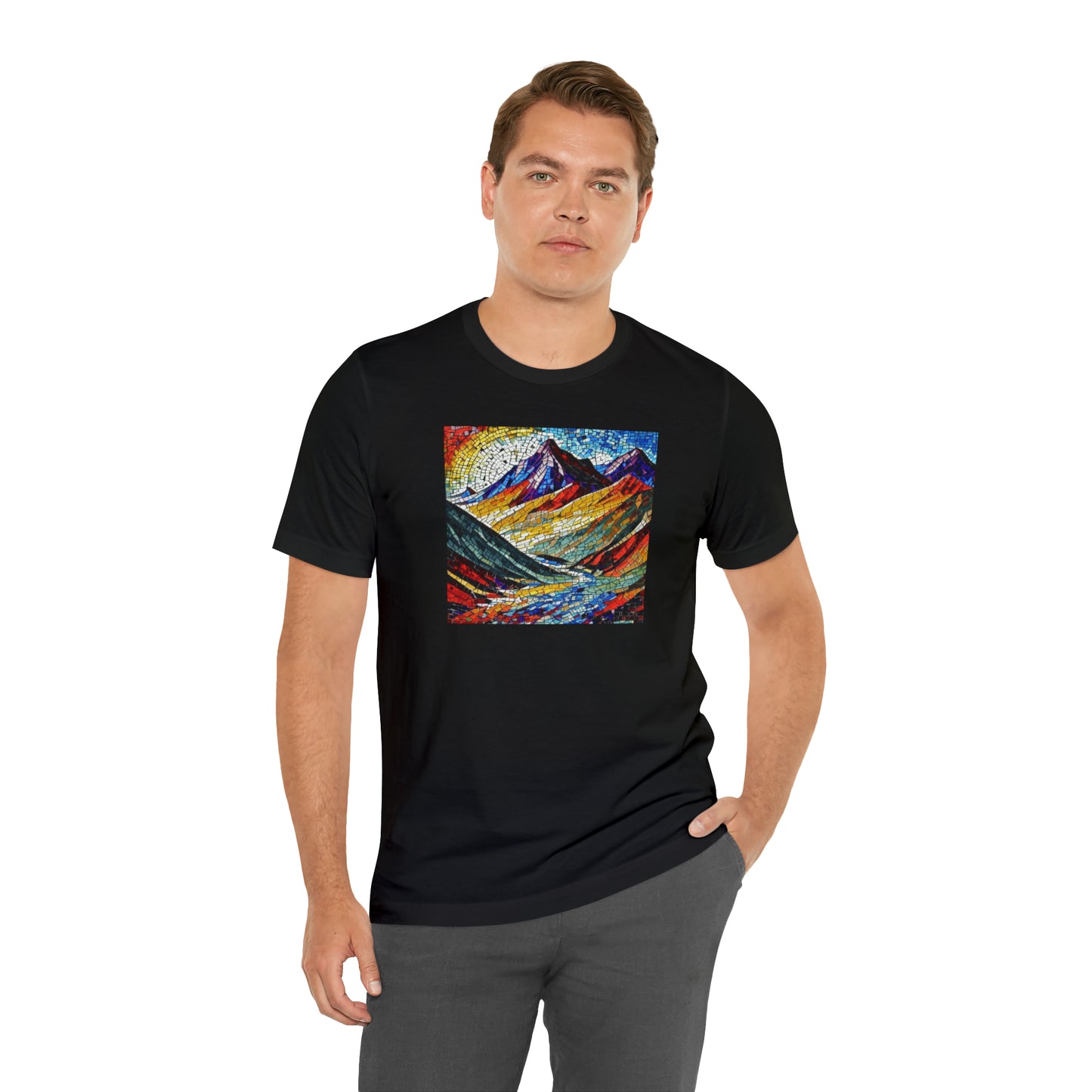 Mosaic Mountains Tee