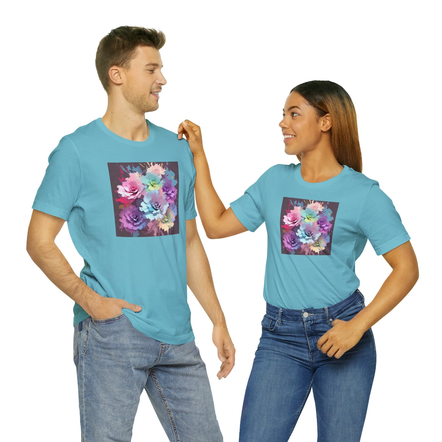 Watercolor Flowers Tee