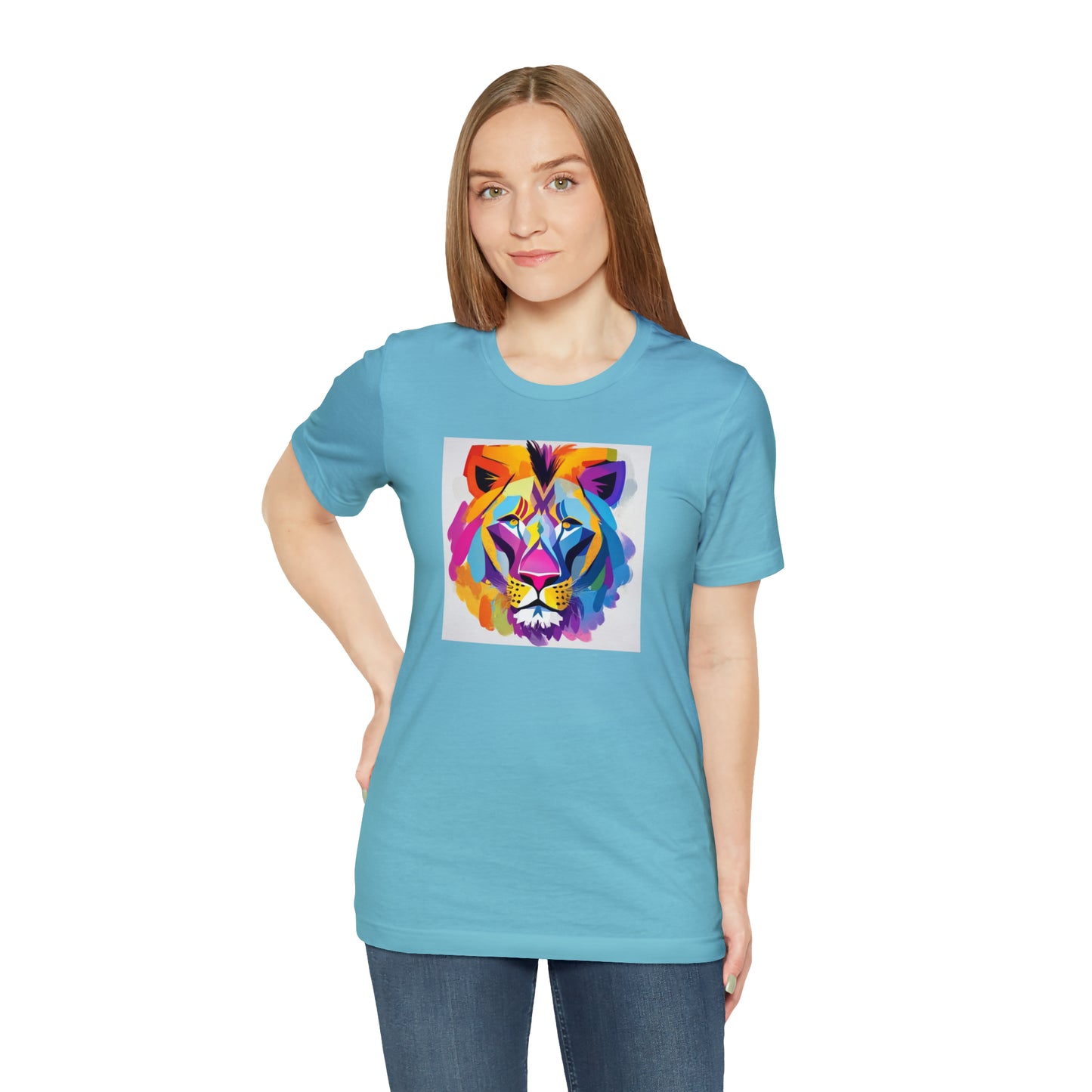 Lion Color Block Tee