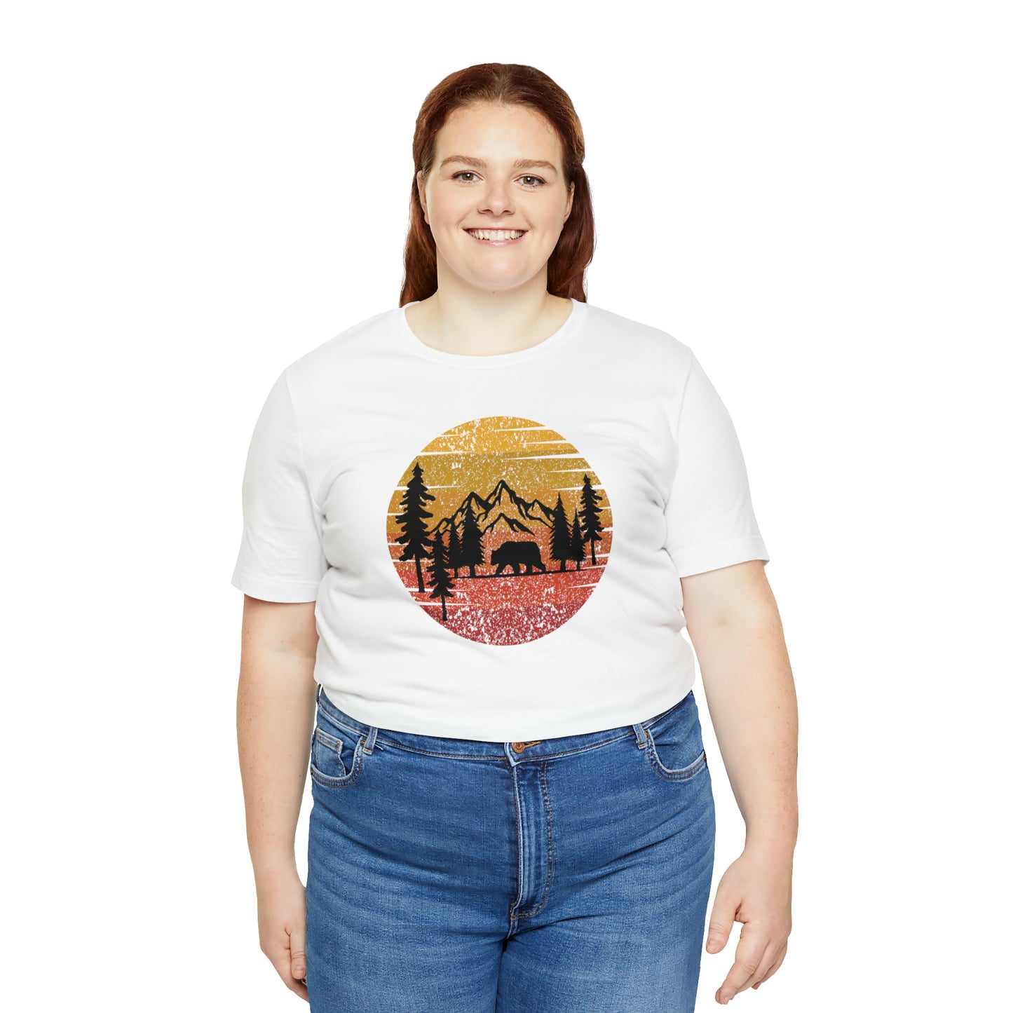 Sunset Bear Tee