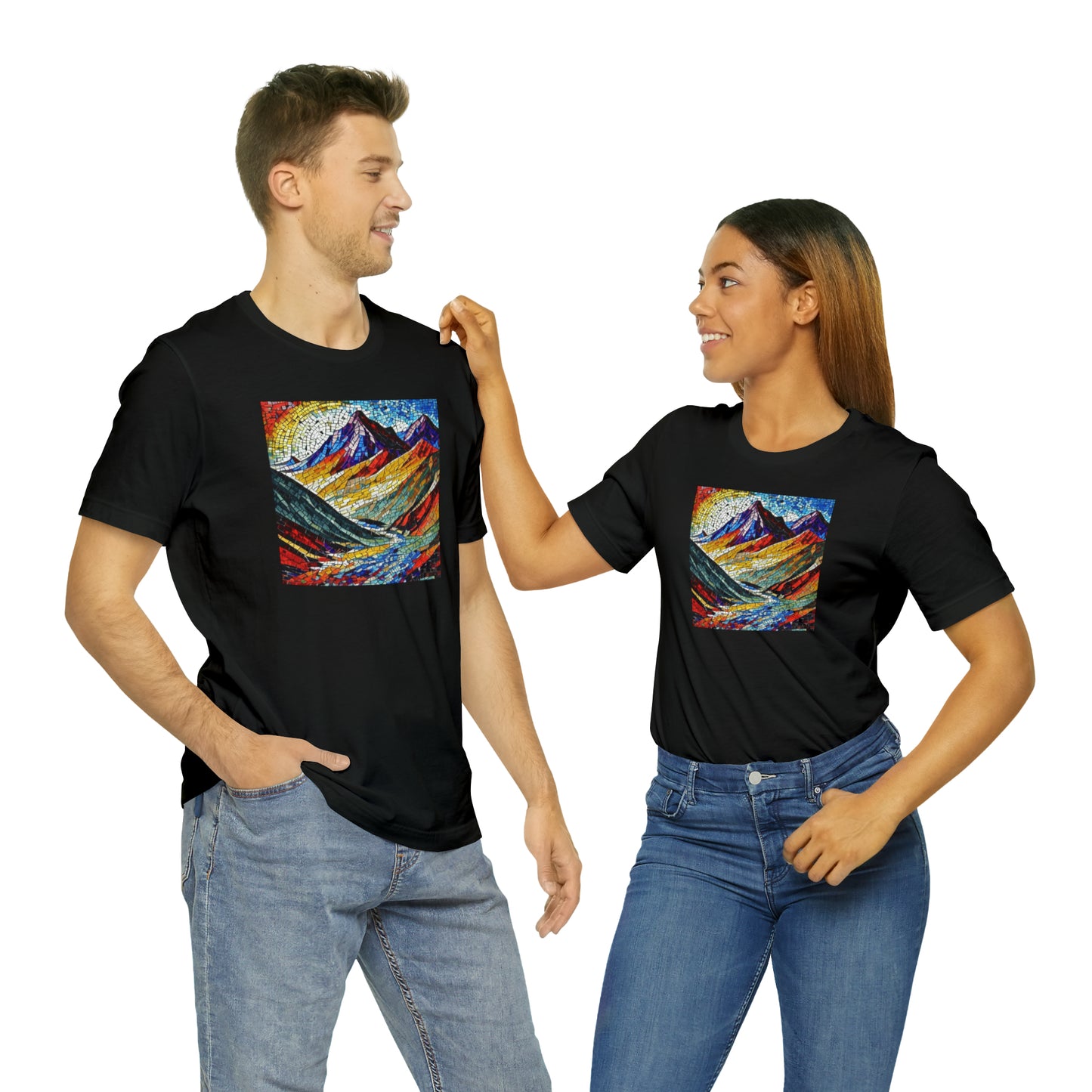 Mosaic Mountains Tee