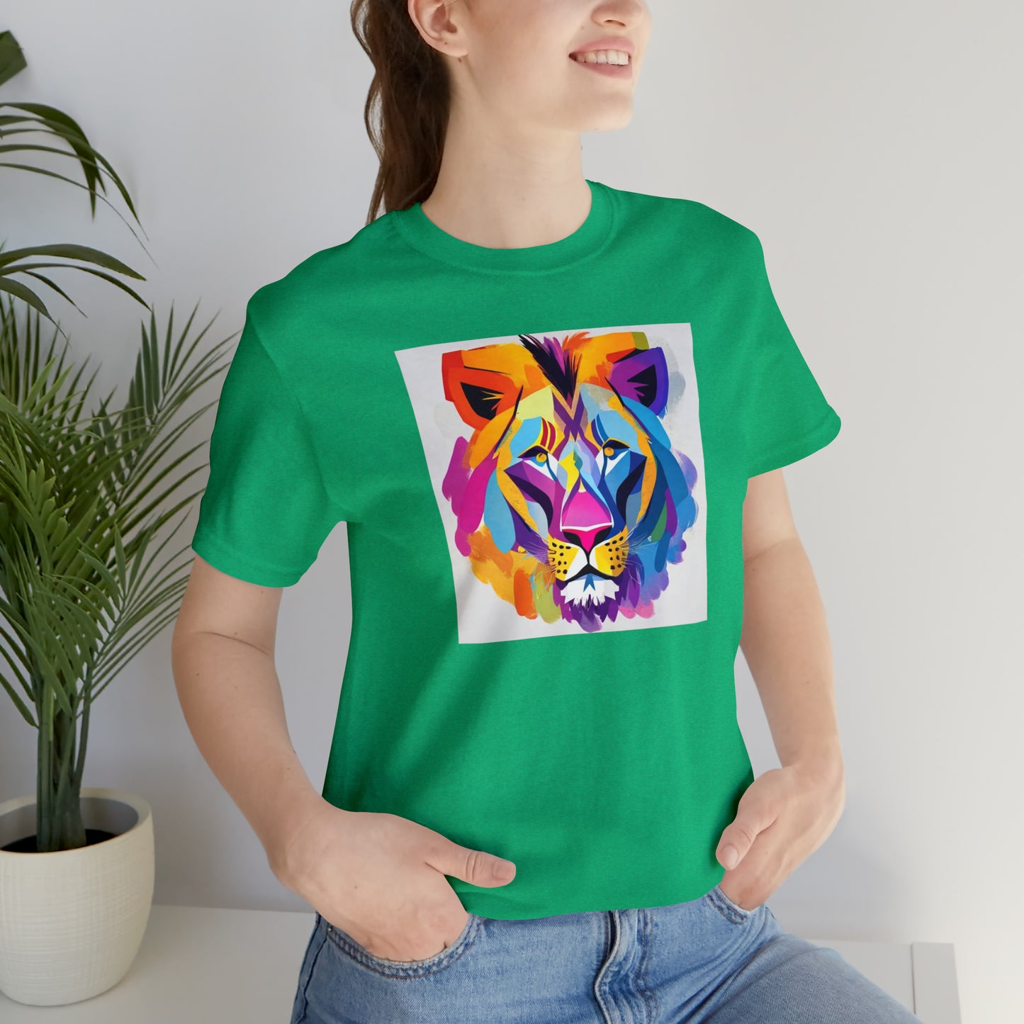 Lion Color Block Tee