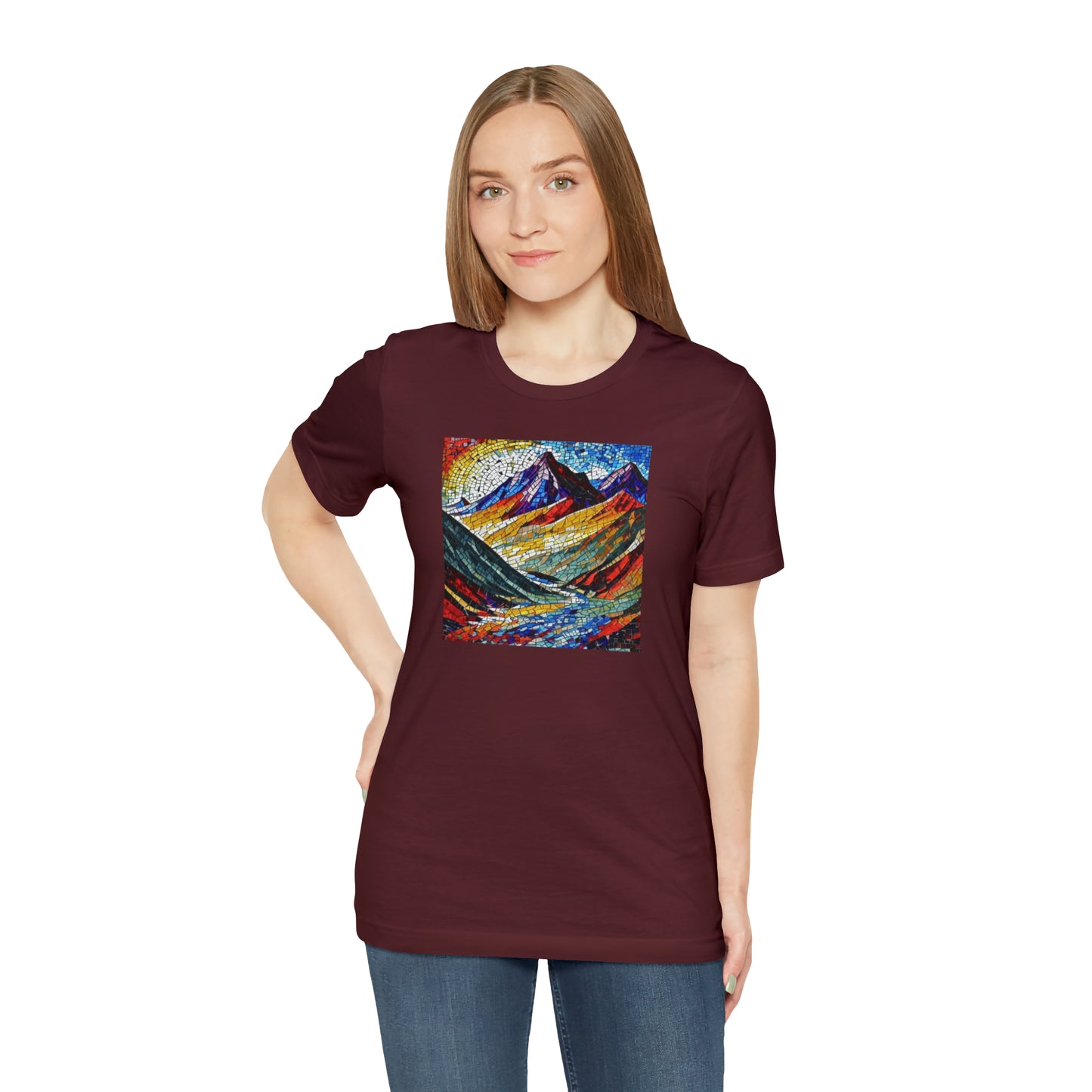 Mosaic Mountains Tee