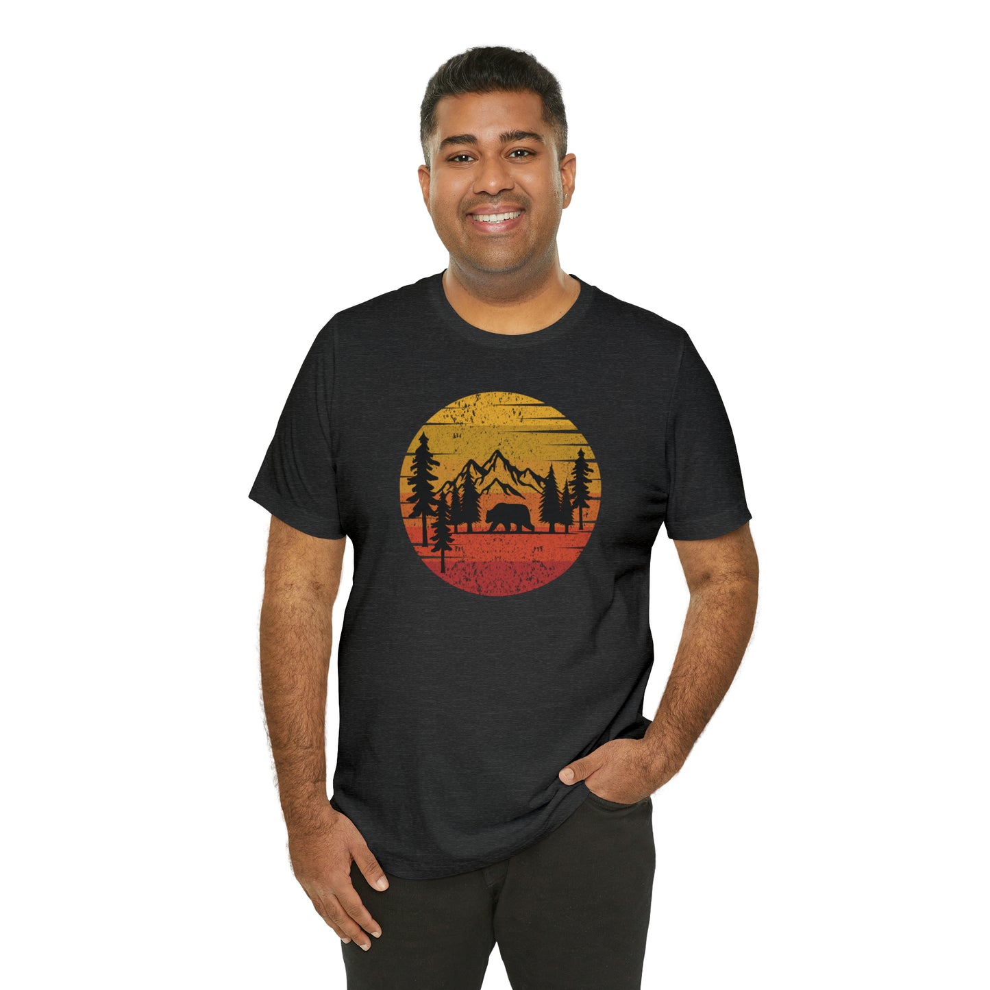 Sunset Bear Tee