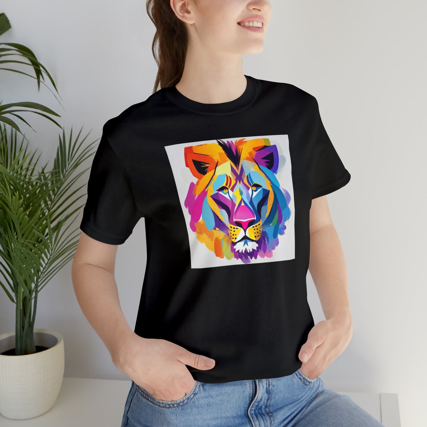 Lion Color Block Tee