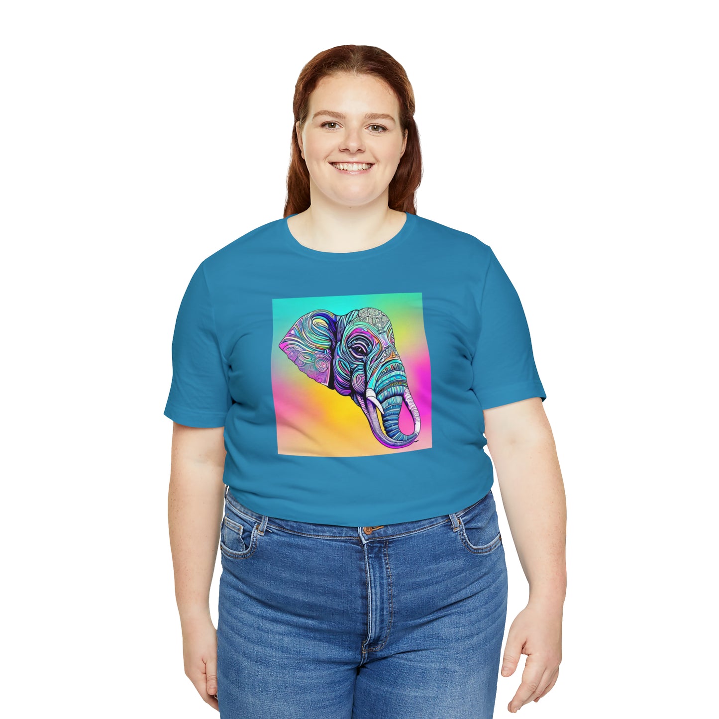 Hypnotic Elephant Head Tee