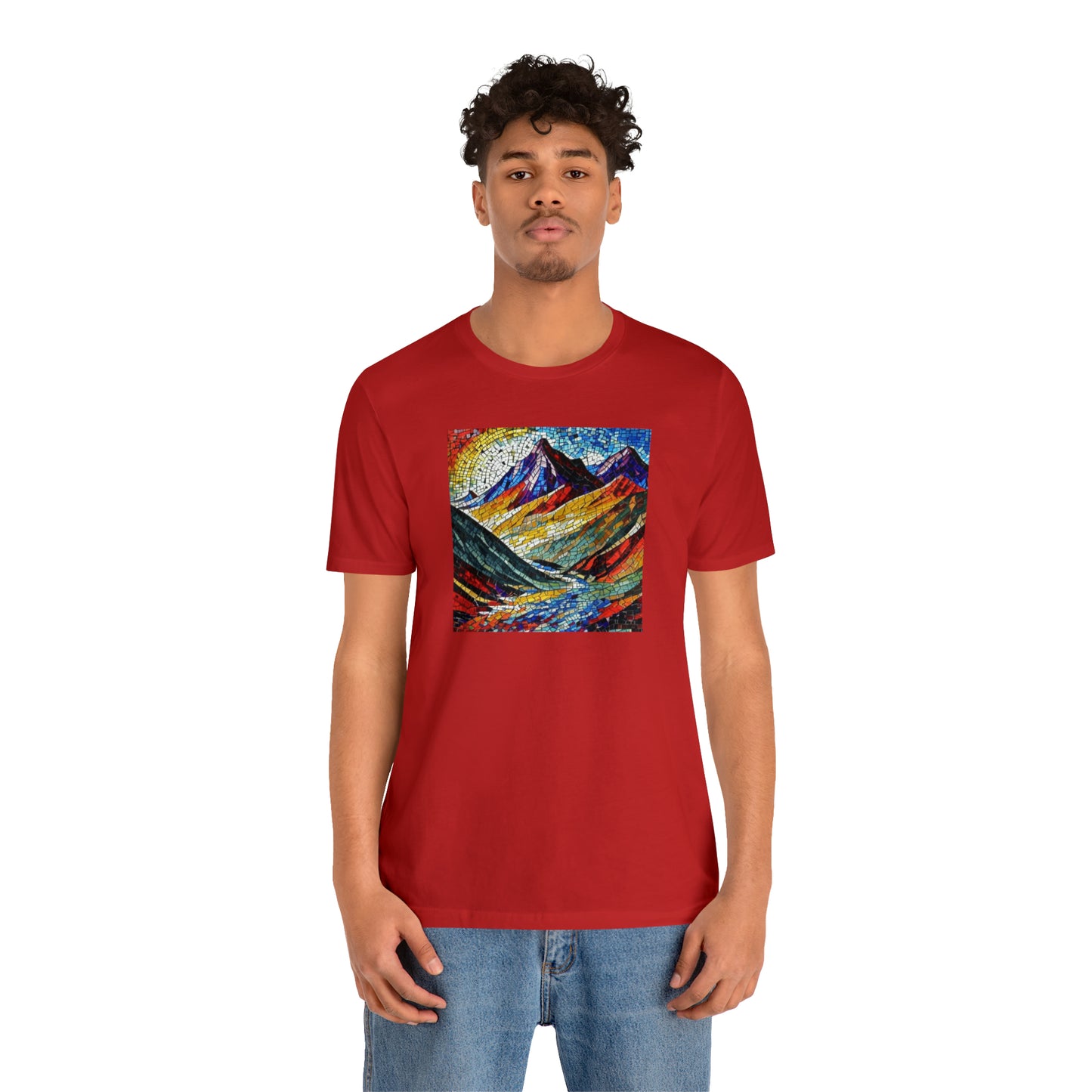 Mosaic Mountains Tee