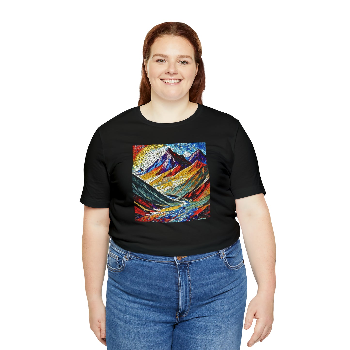 Mosaic Mountains Tee