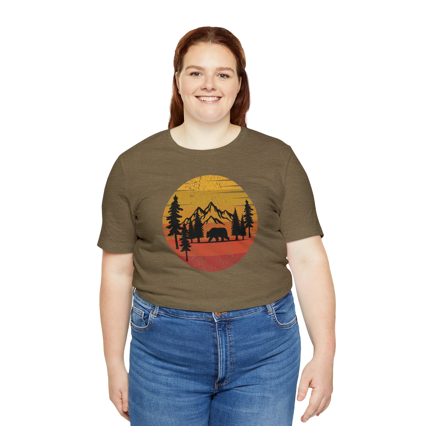 Sunset Bear Tee