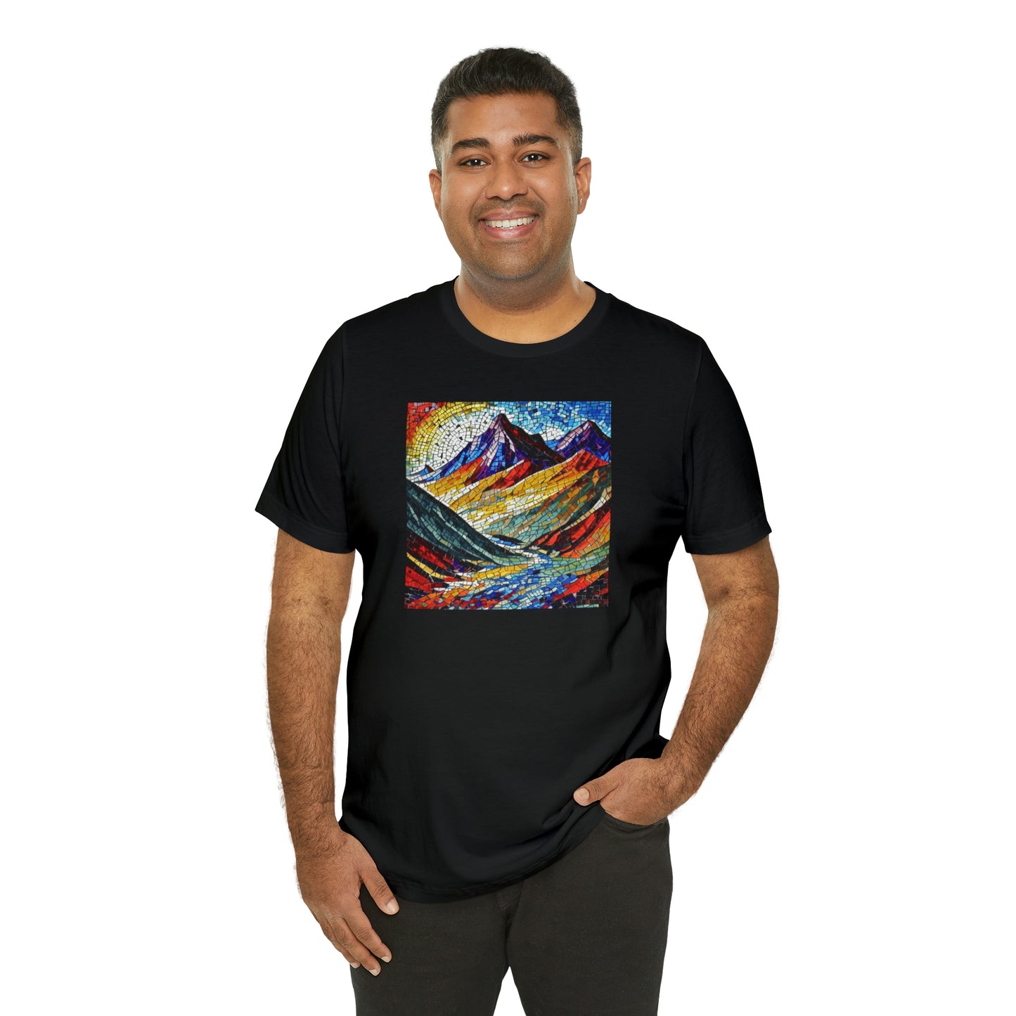 Mosaic Mountains Tee