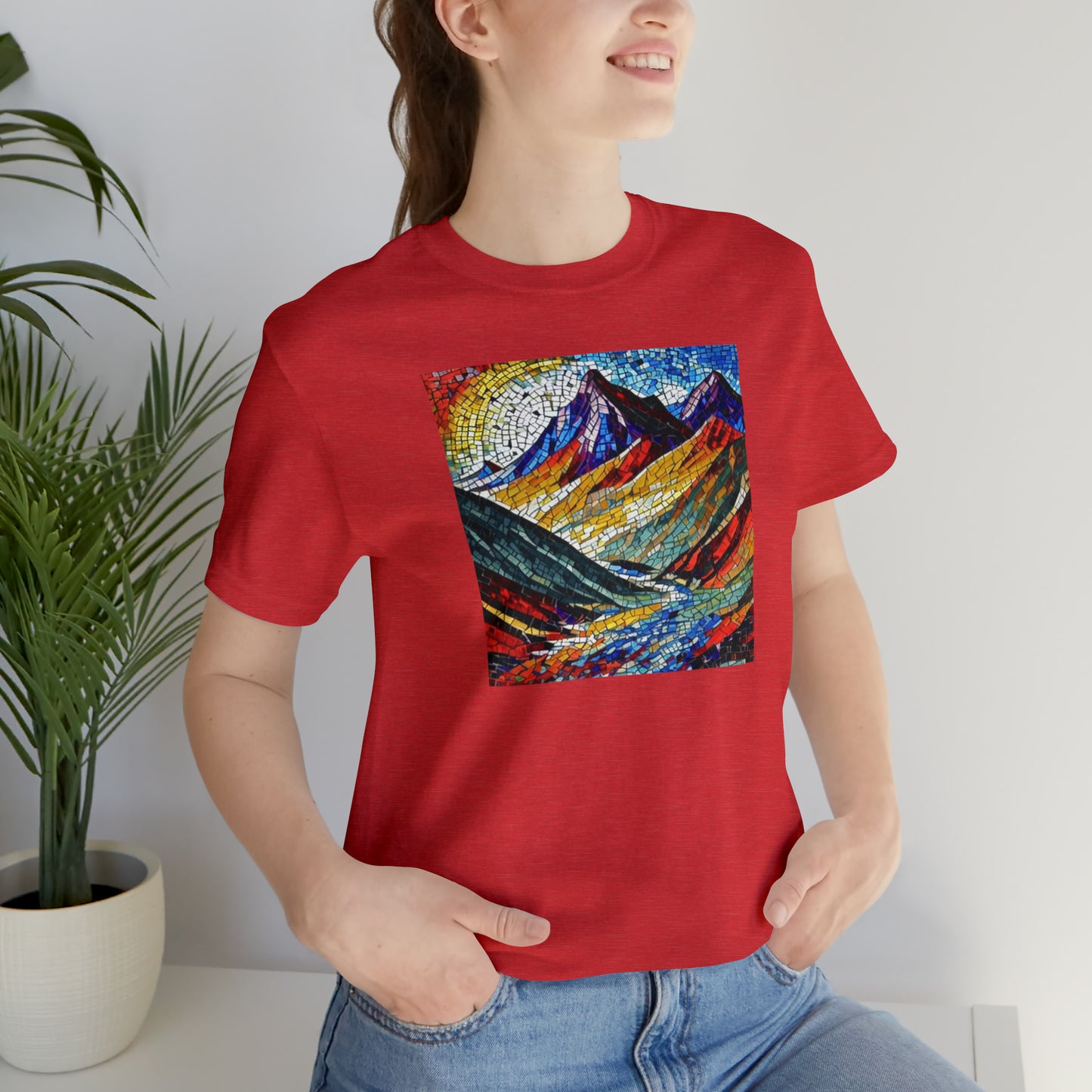 Mosaic Mountains Tee