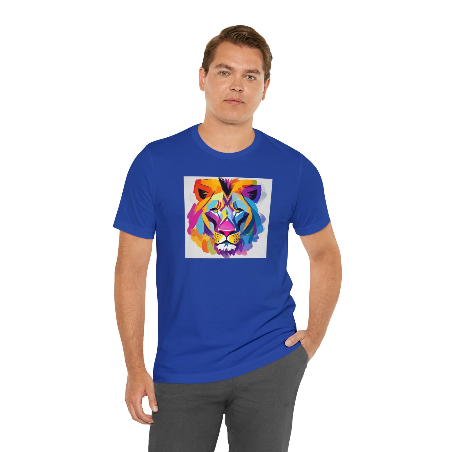 Lion Color Block Tee