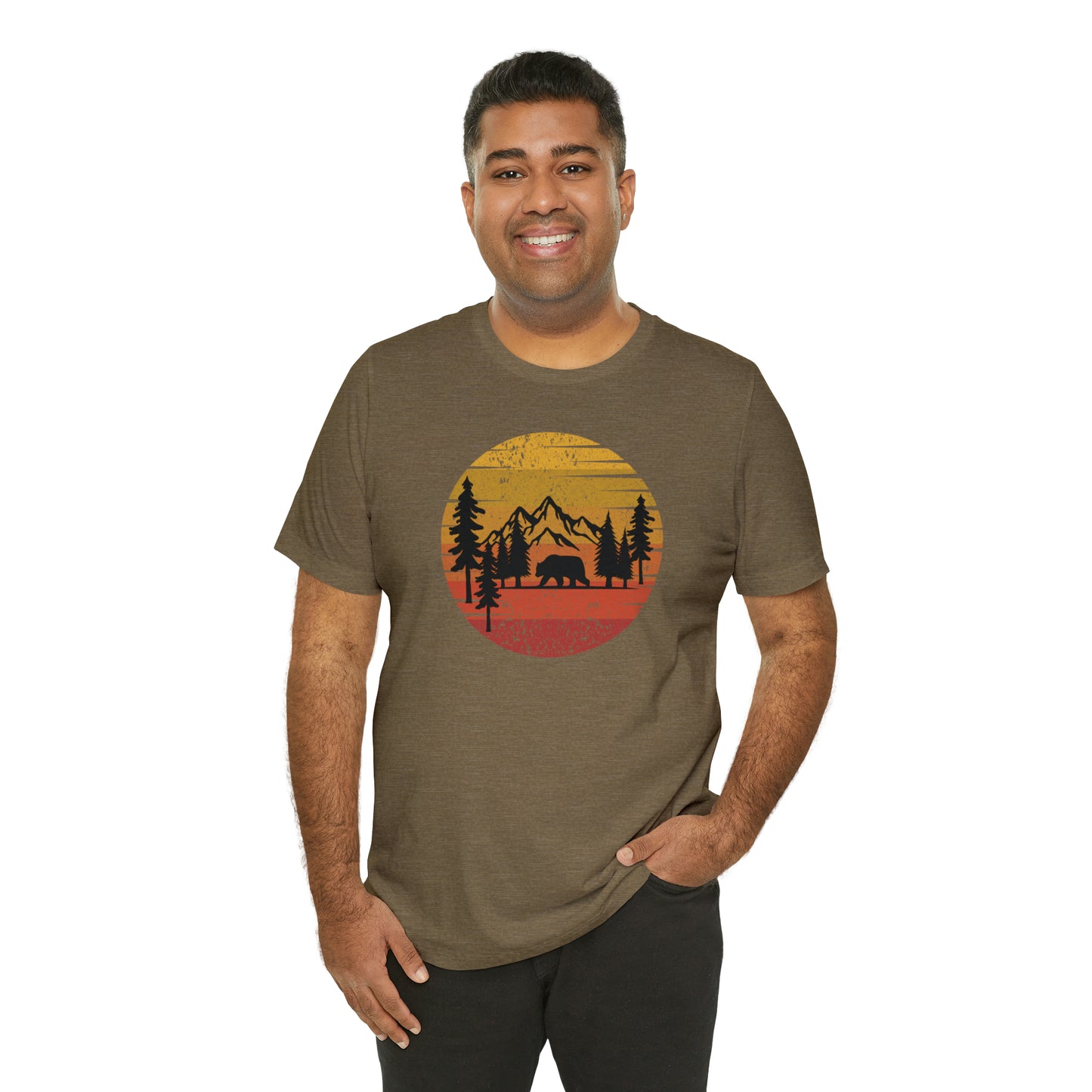 Sunset Bear Tee