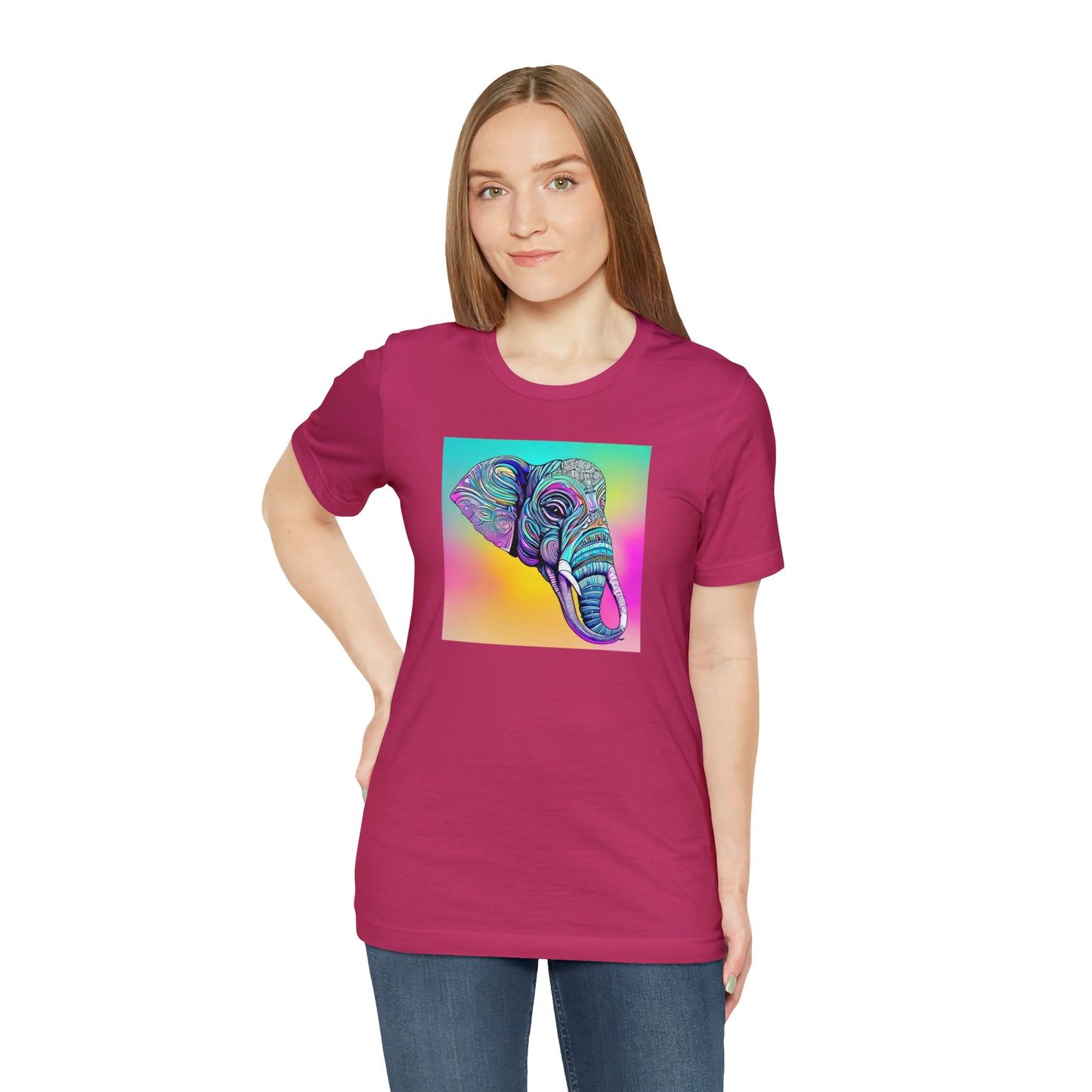 Hypnotic Elephant Head Tee
