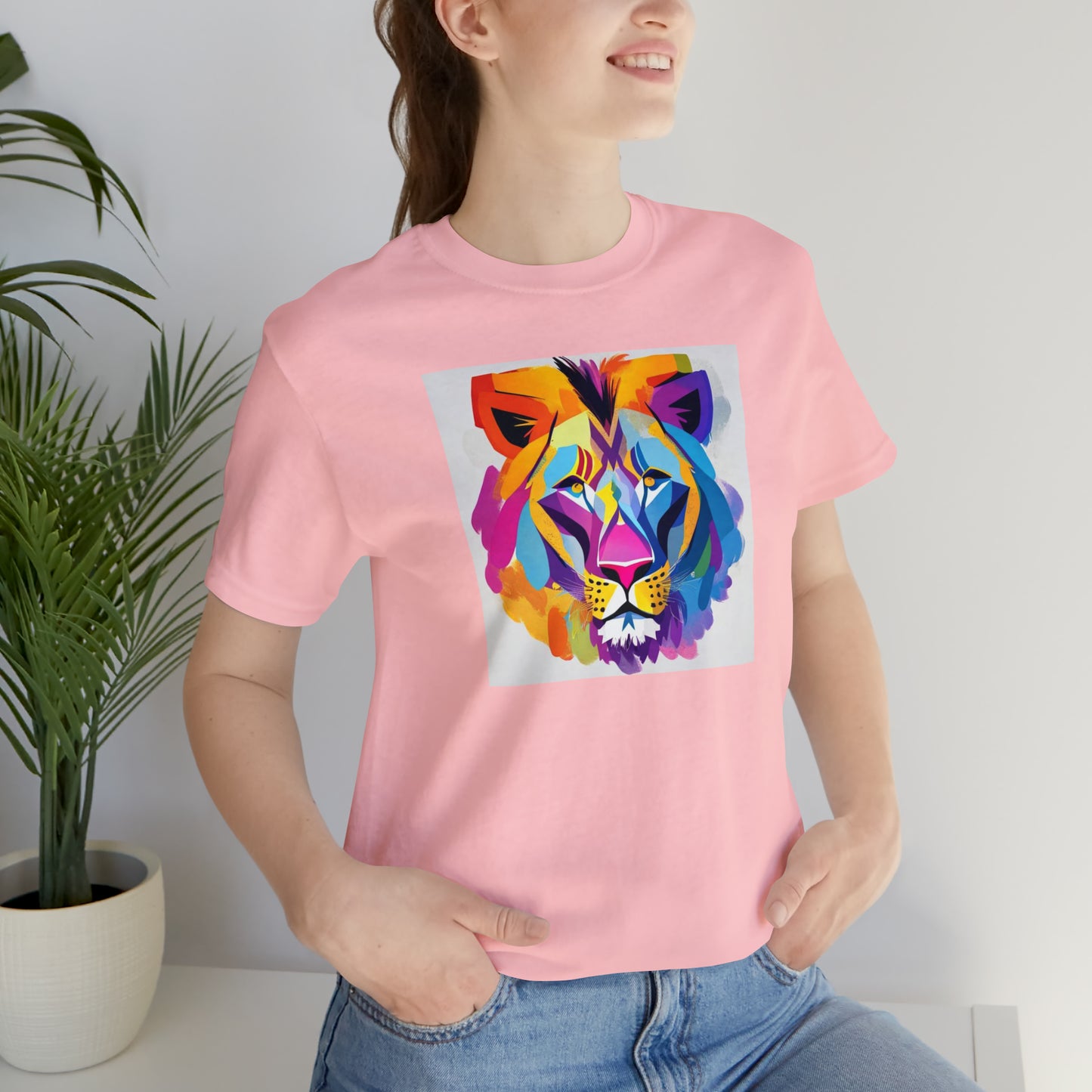 Lion Color Block Tee