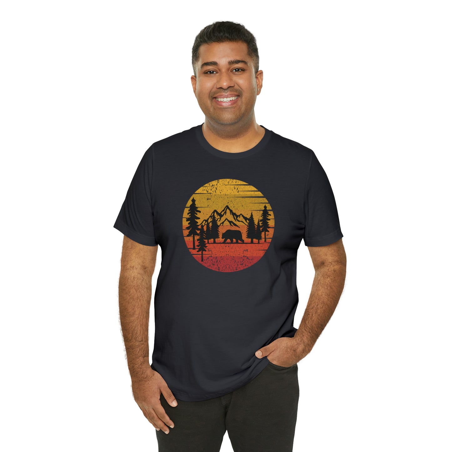 Sunset Bear Tee